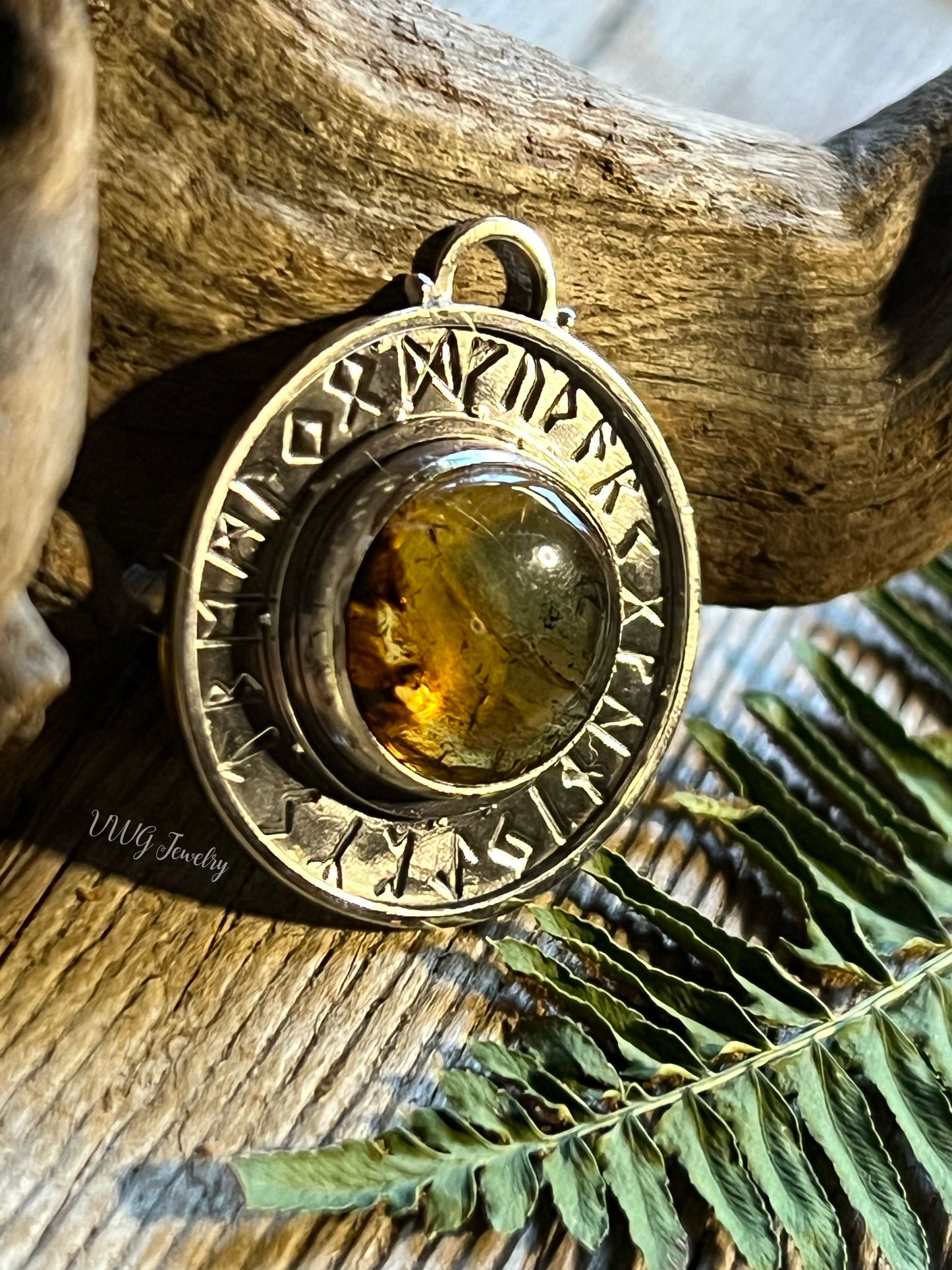 Rune Ring Stone Pendants
