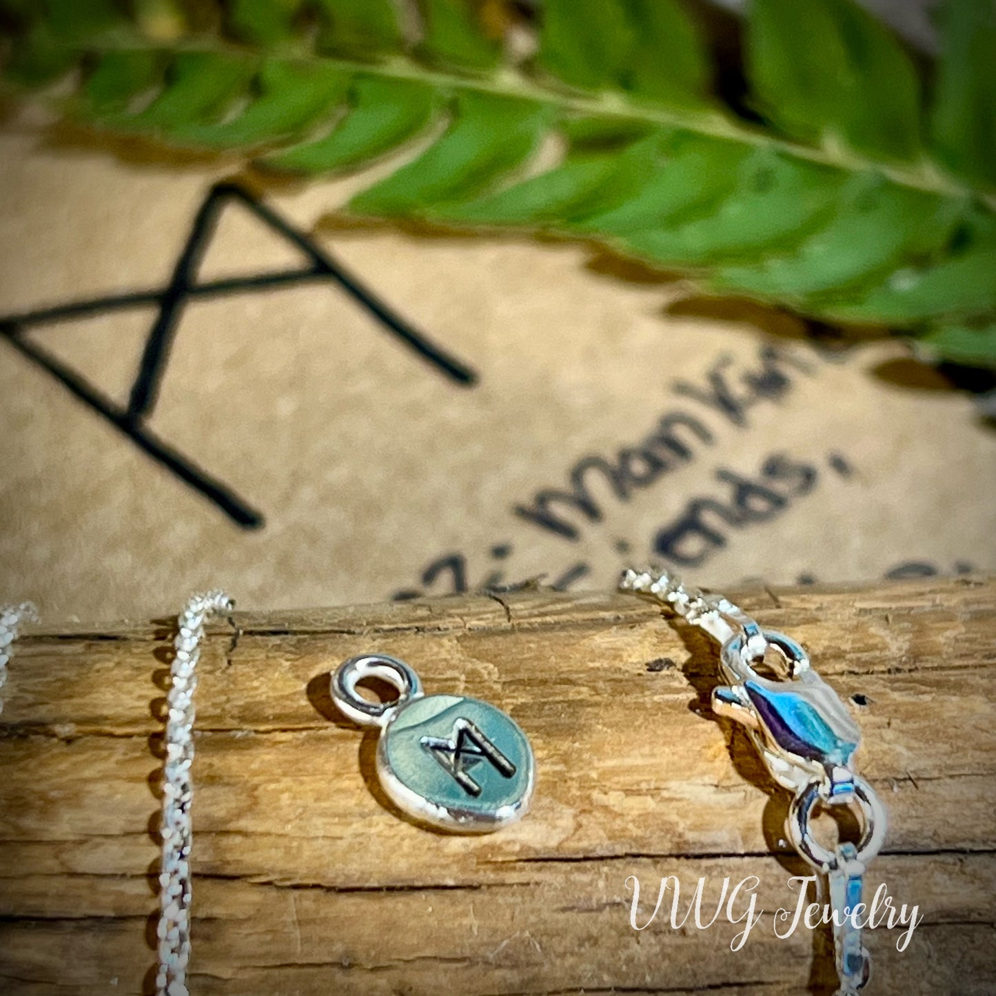 Elder Futhark Rune .925 Necklace Charms