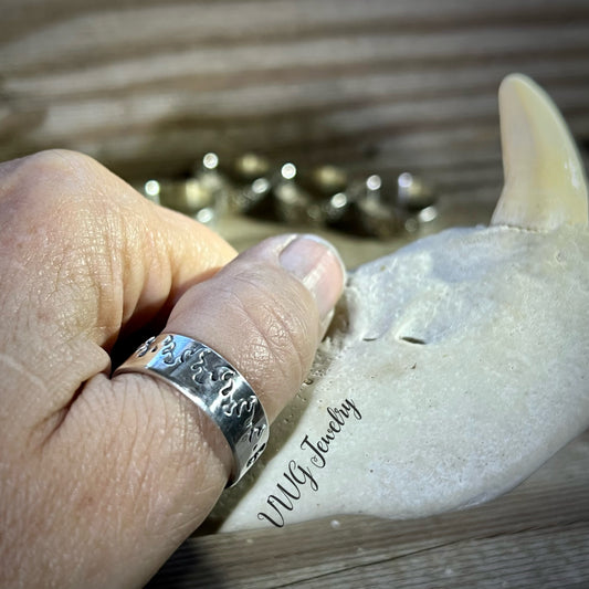 Ring of Fire Fehu Ring