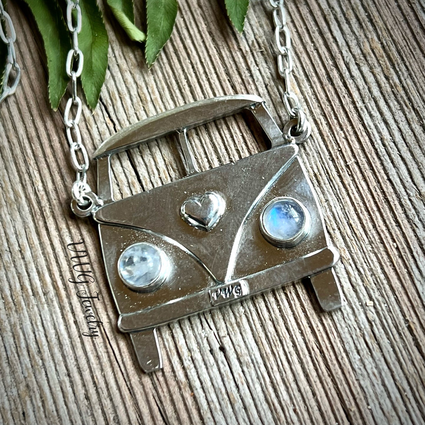 Love Bus Sterling Necklace