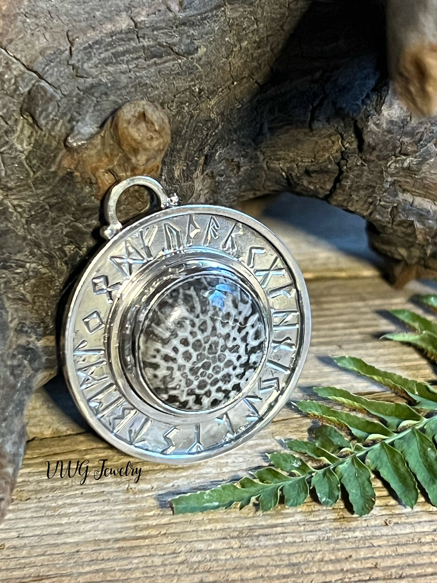 Rune Ring Stone Pendants