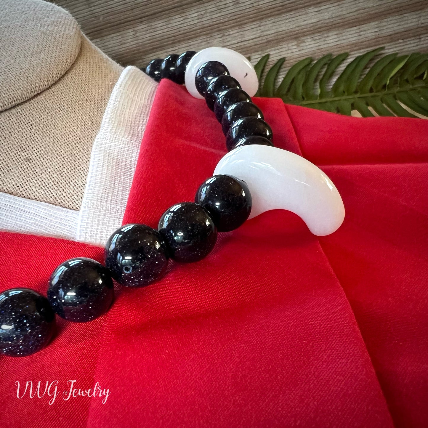 Inuyasha Lg Bead "Sit Boy" Necklace