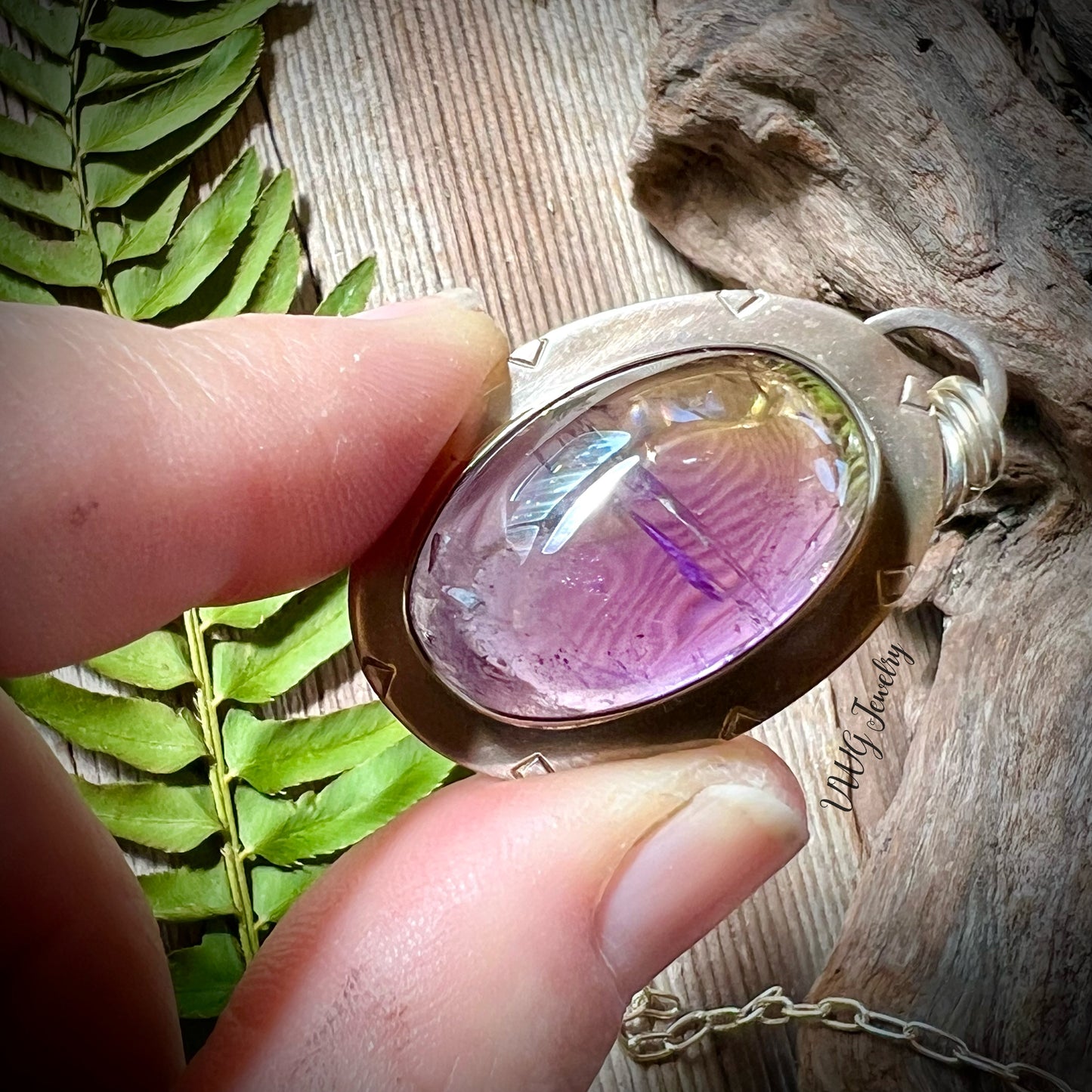 Ametrine Sterling Silver Pendant