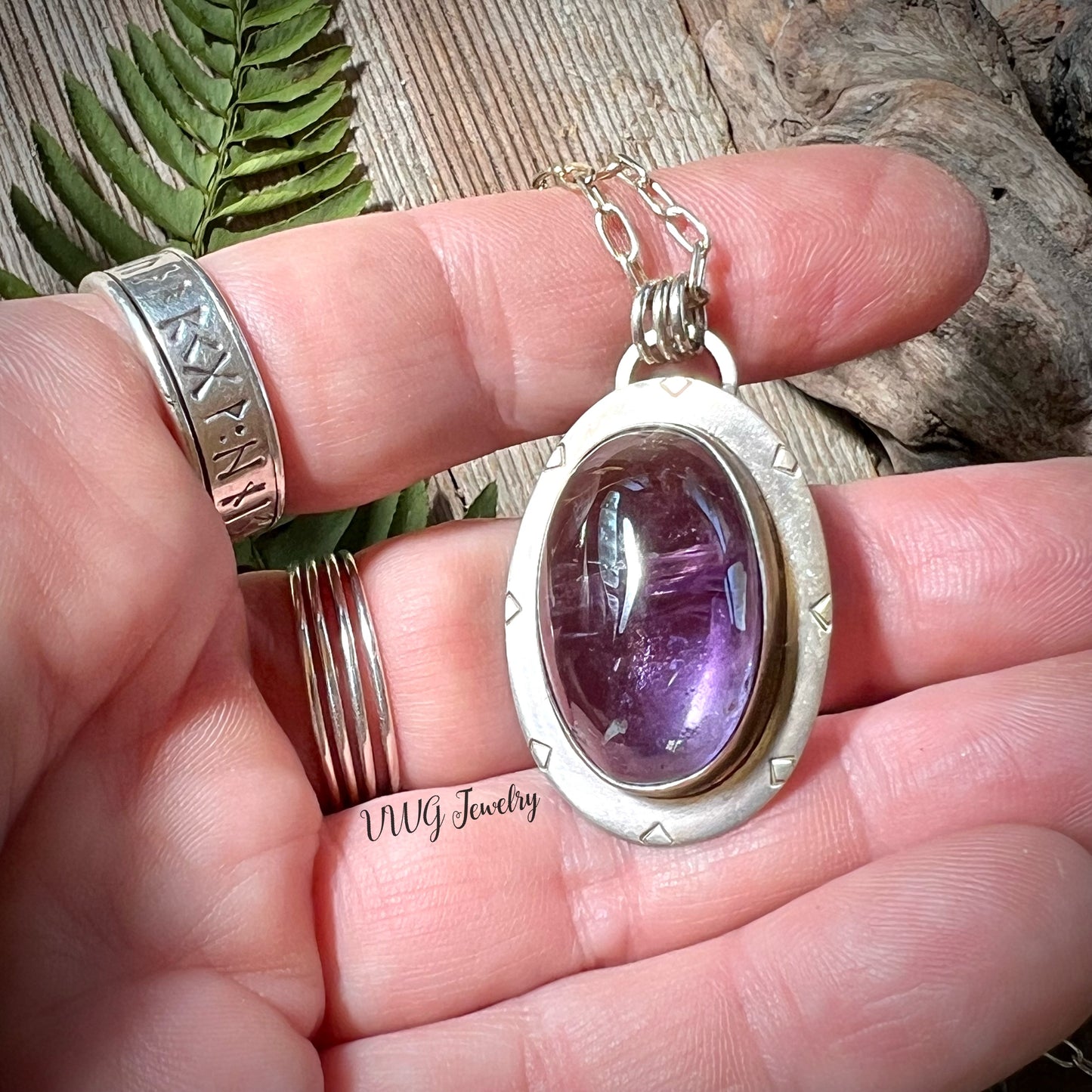 Ametrine Sterling Silver Pendant