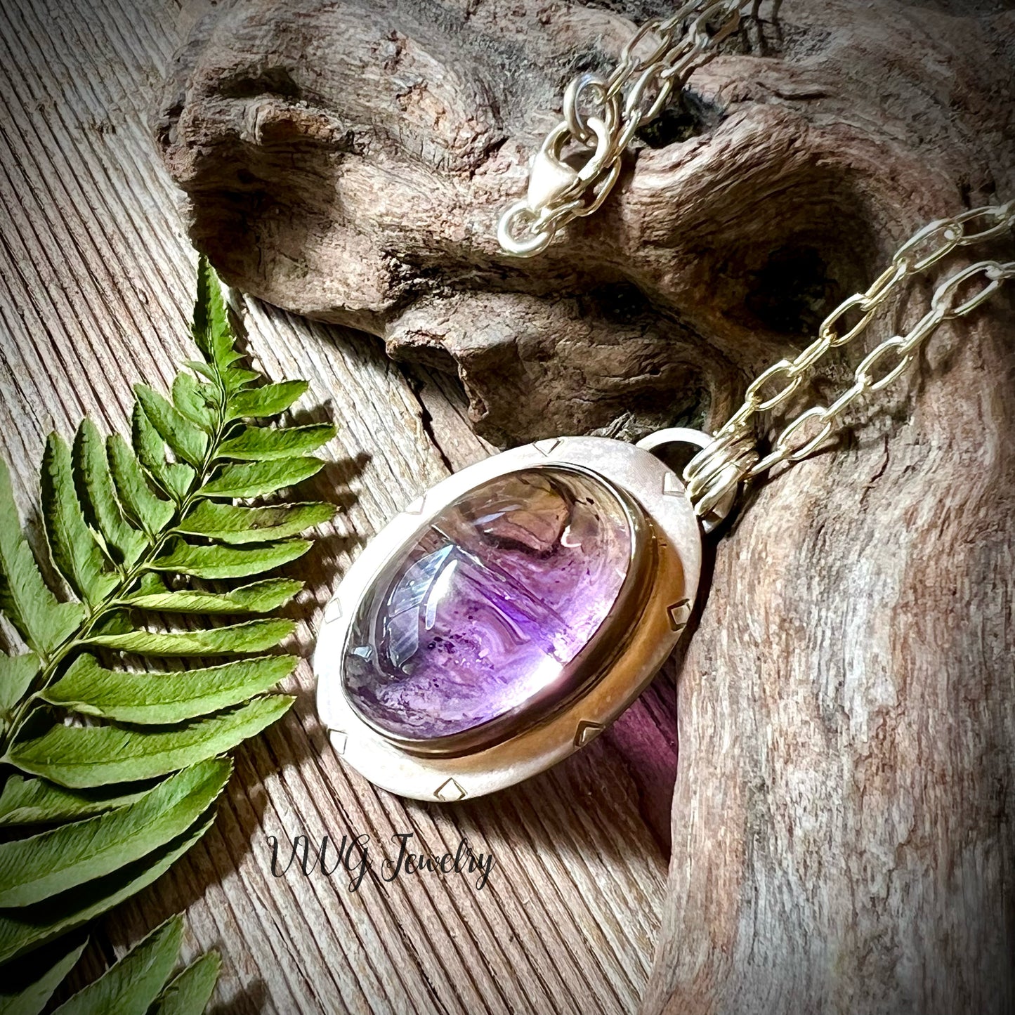 Ametrine Sterling Silver Pendant