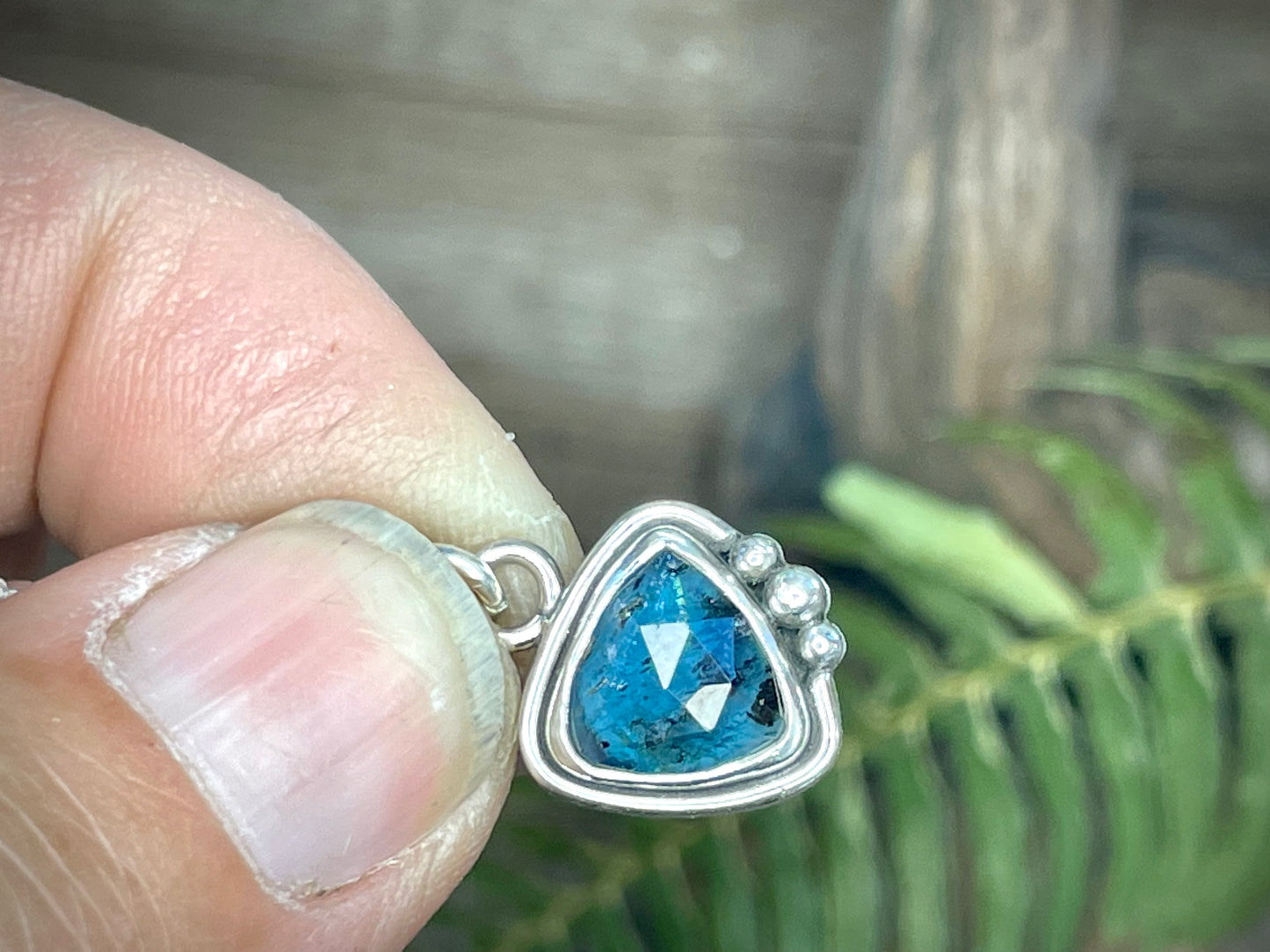 Kyanite Silver Necklaces