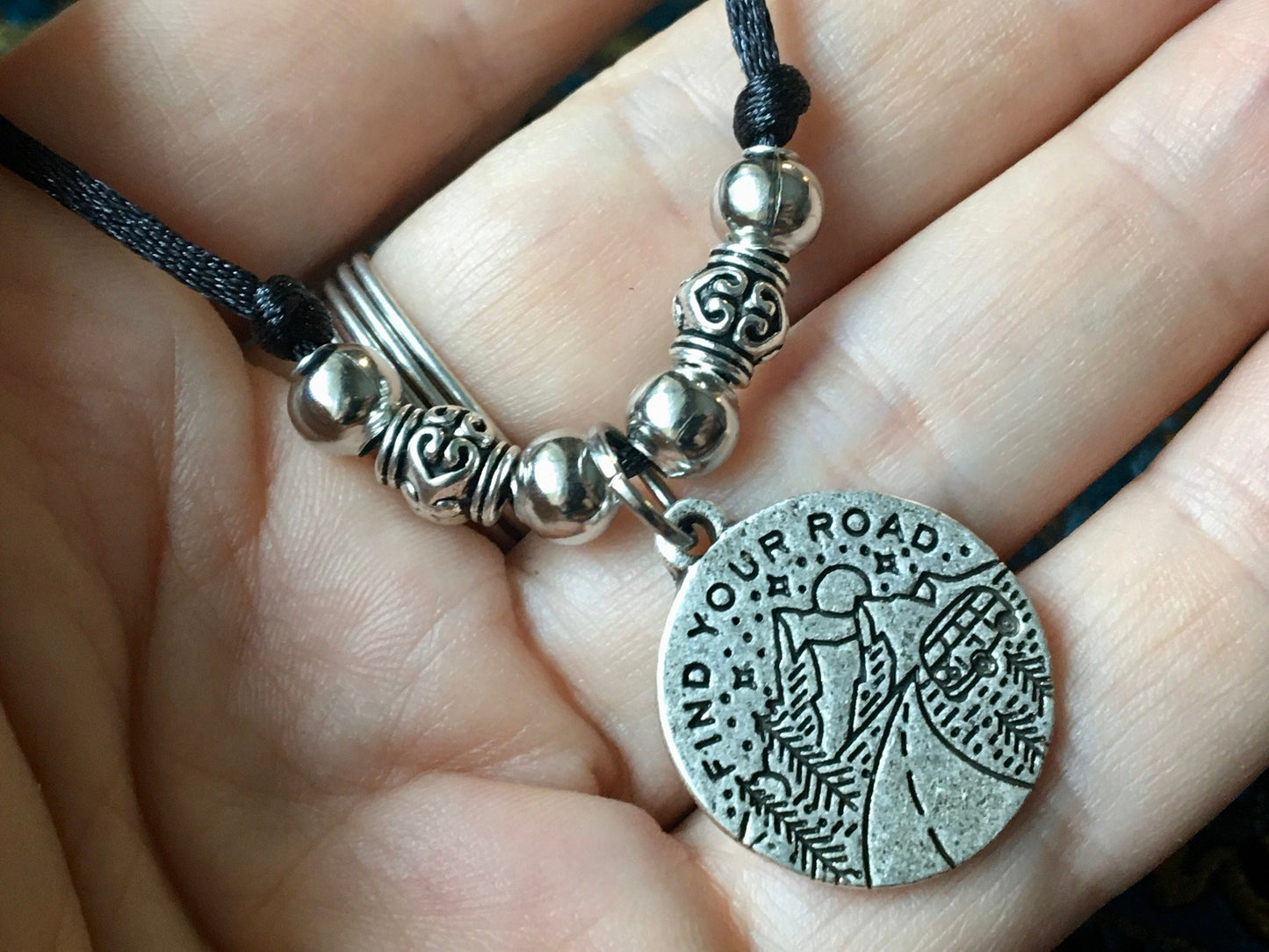 Van Life Hippy Love Necklace Pendant