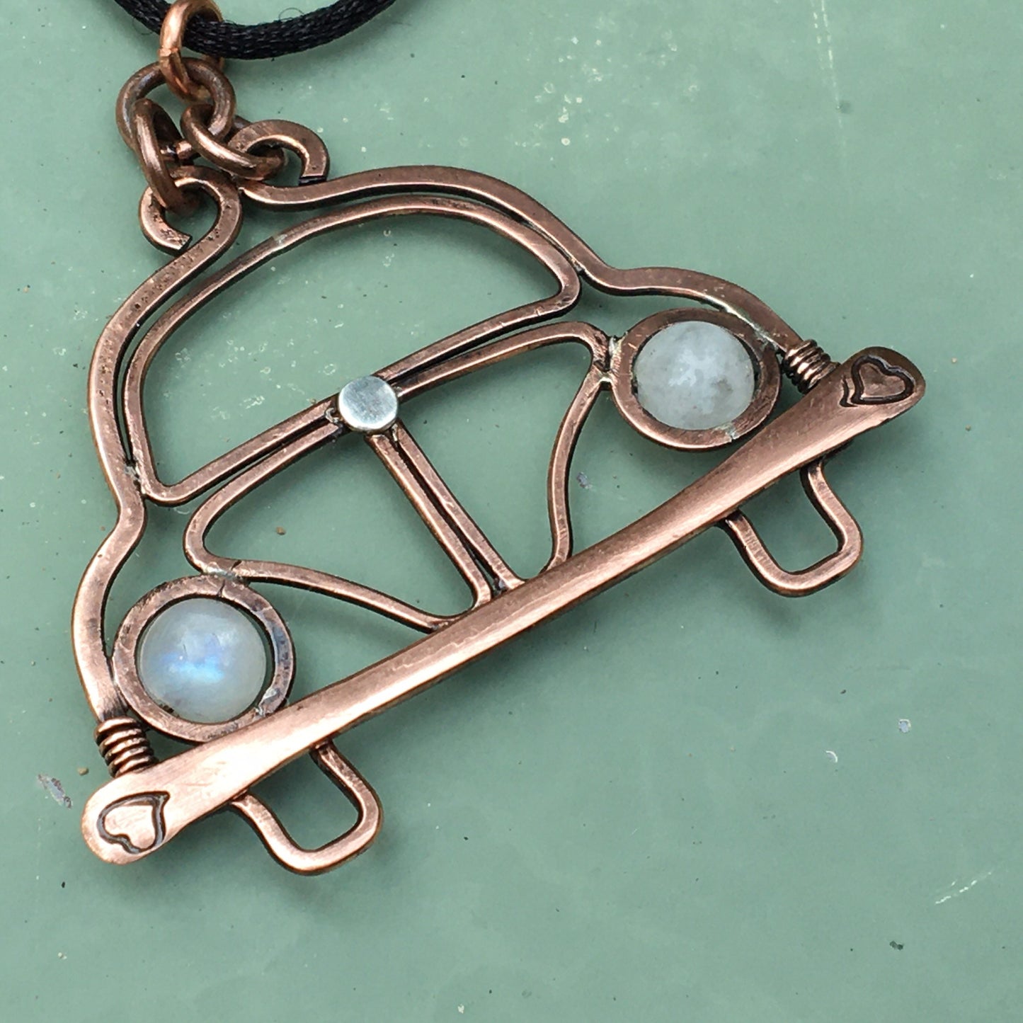 Copper Wire Pendant