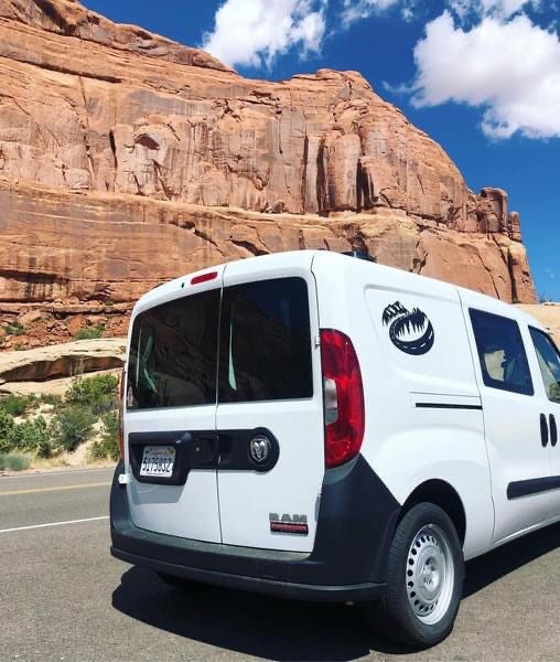 Cascade Campers Sterling Silver Earrings Hand Stamped Surgical Steel Hooks