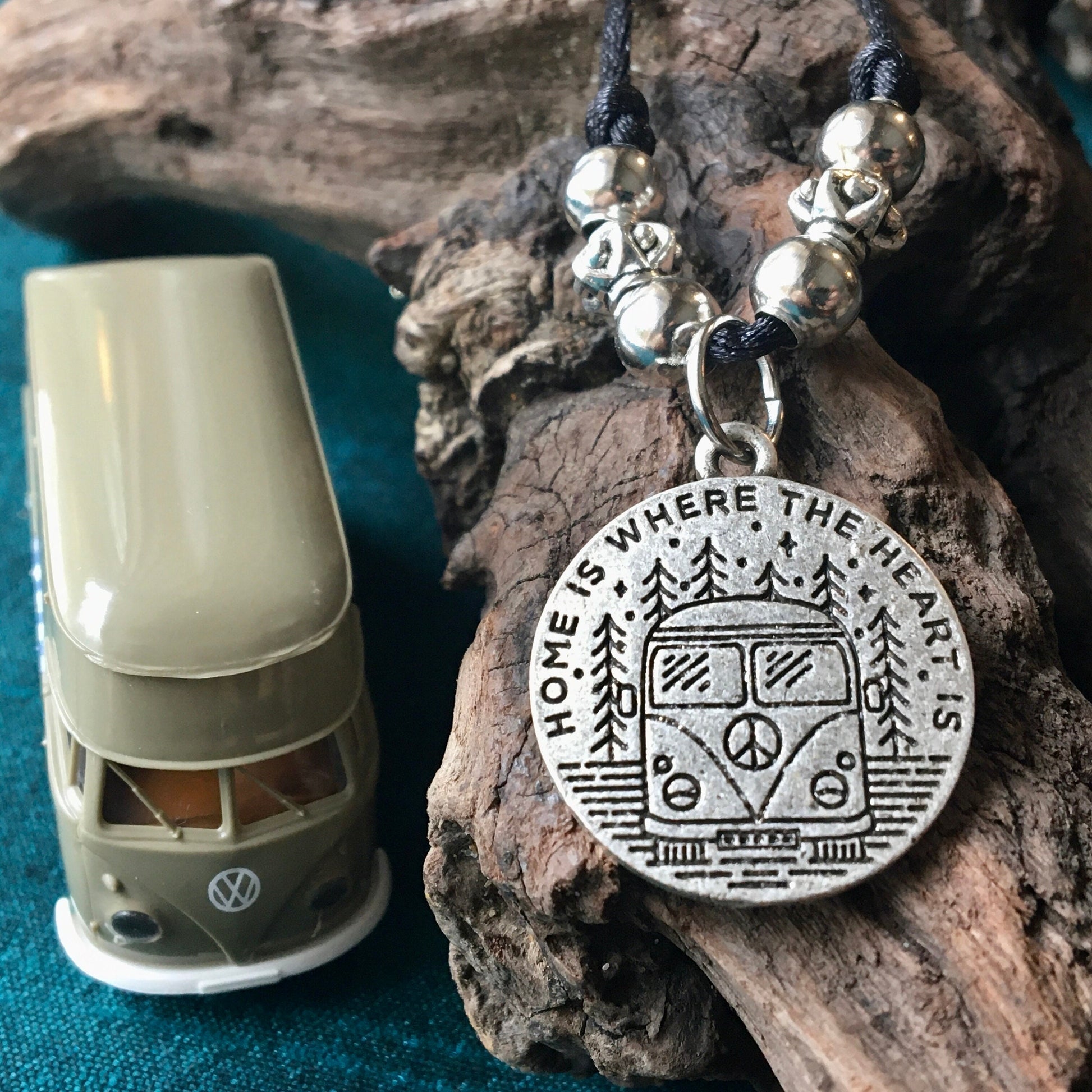 Van Life Hippy Love Necklace Pendant