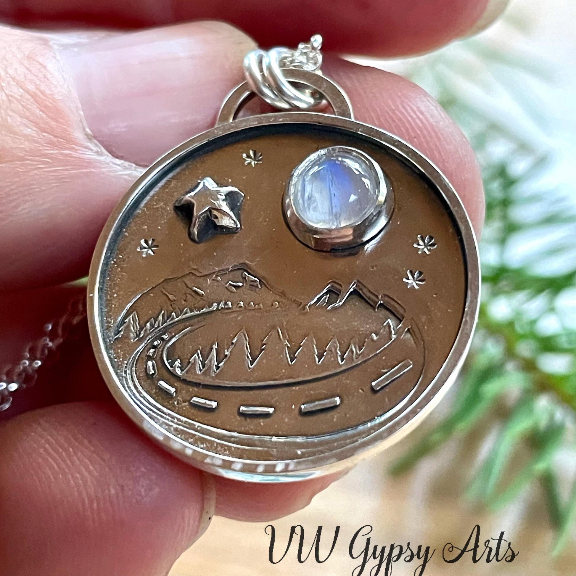 Cascade Campers Silver Pendants