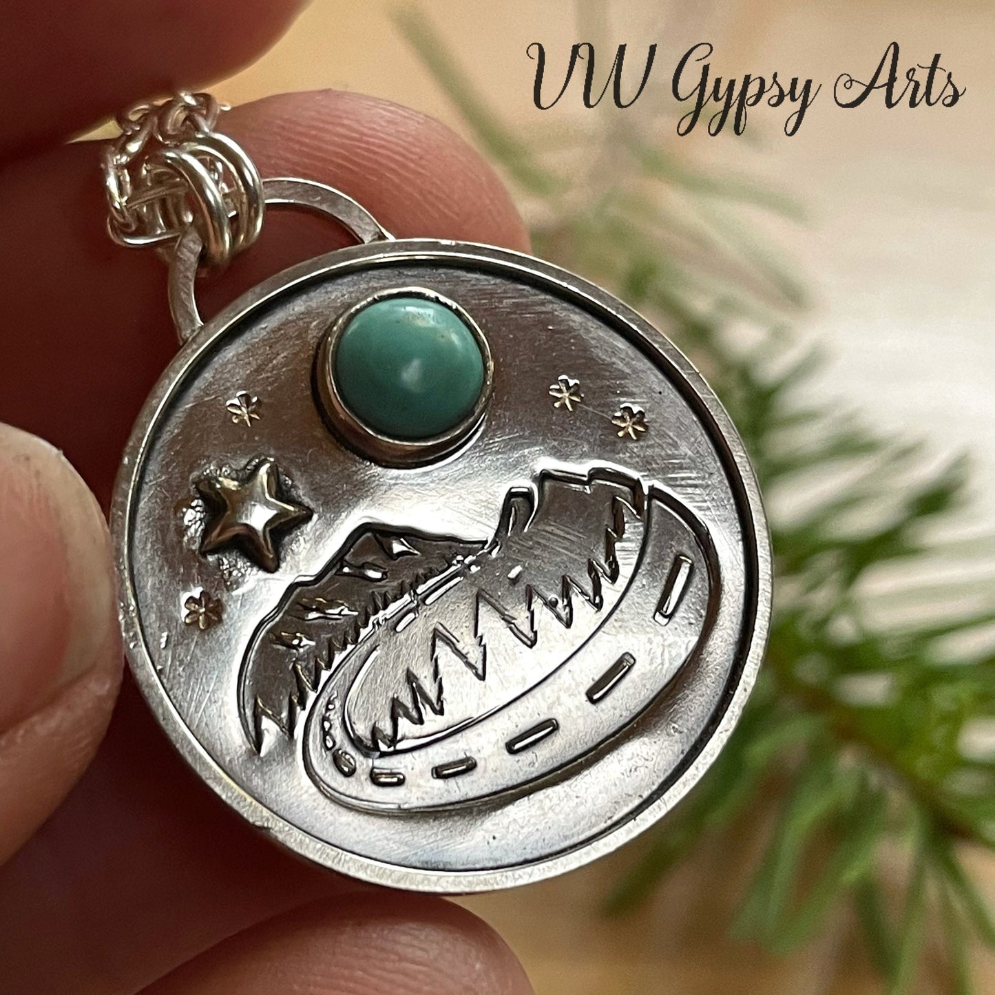 Cascade Campers Silver Pendants