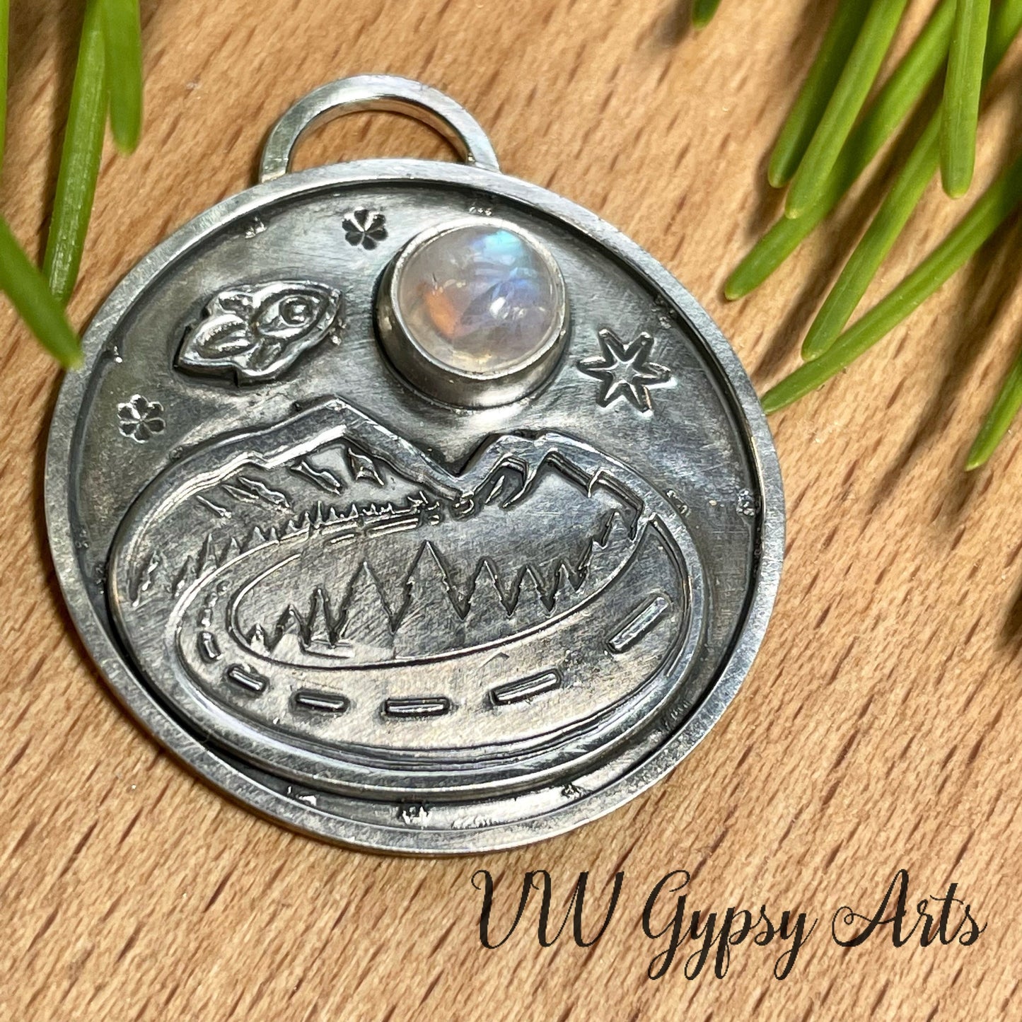 Cascade Campers Silver Pendants