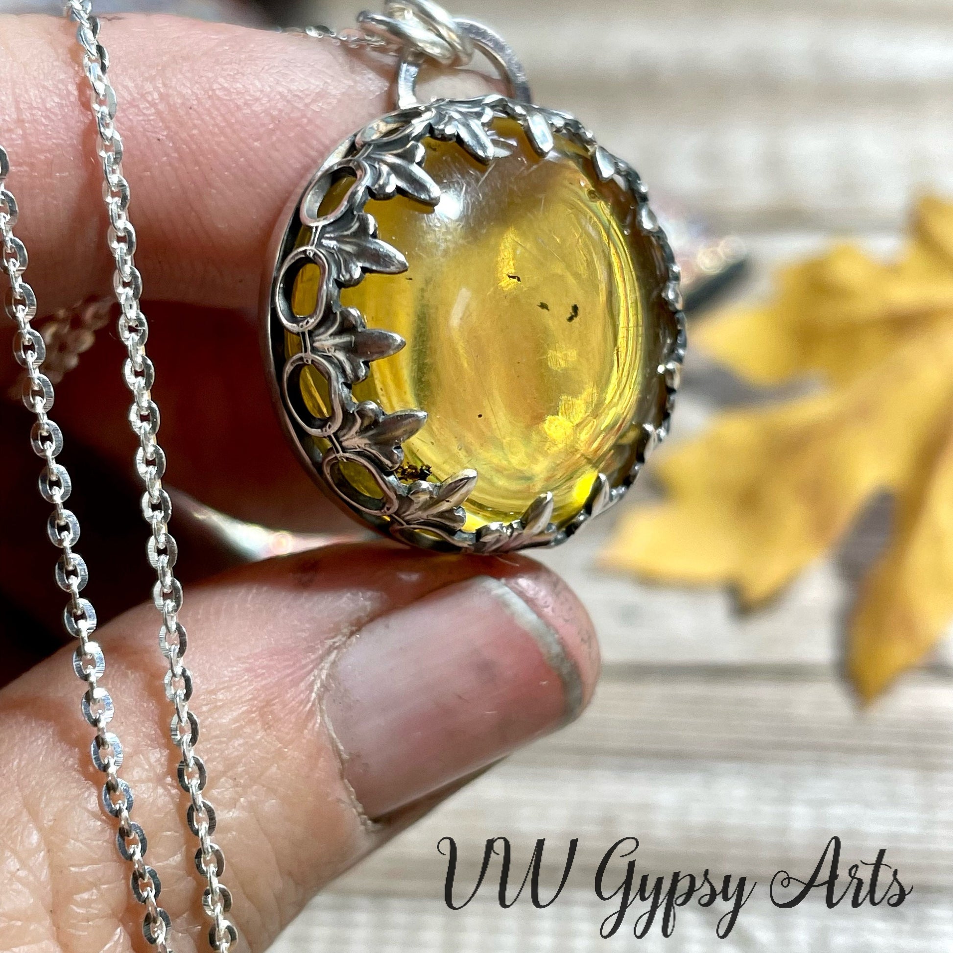 Golden Sun Sterling Silver .925 Pendant Necklace