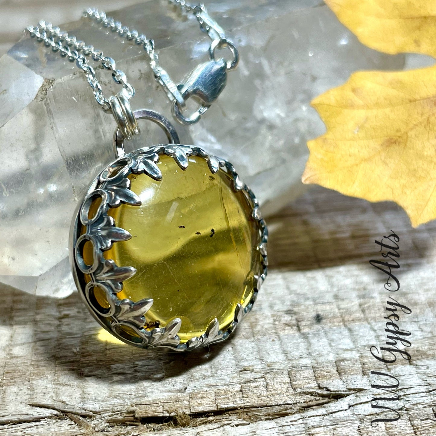 Golden Sun Sterling Silver .925 Pendant Necklace