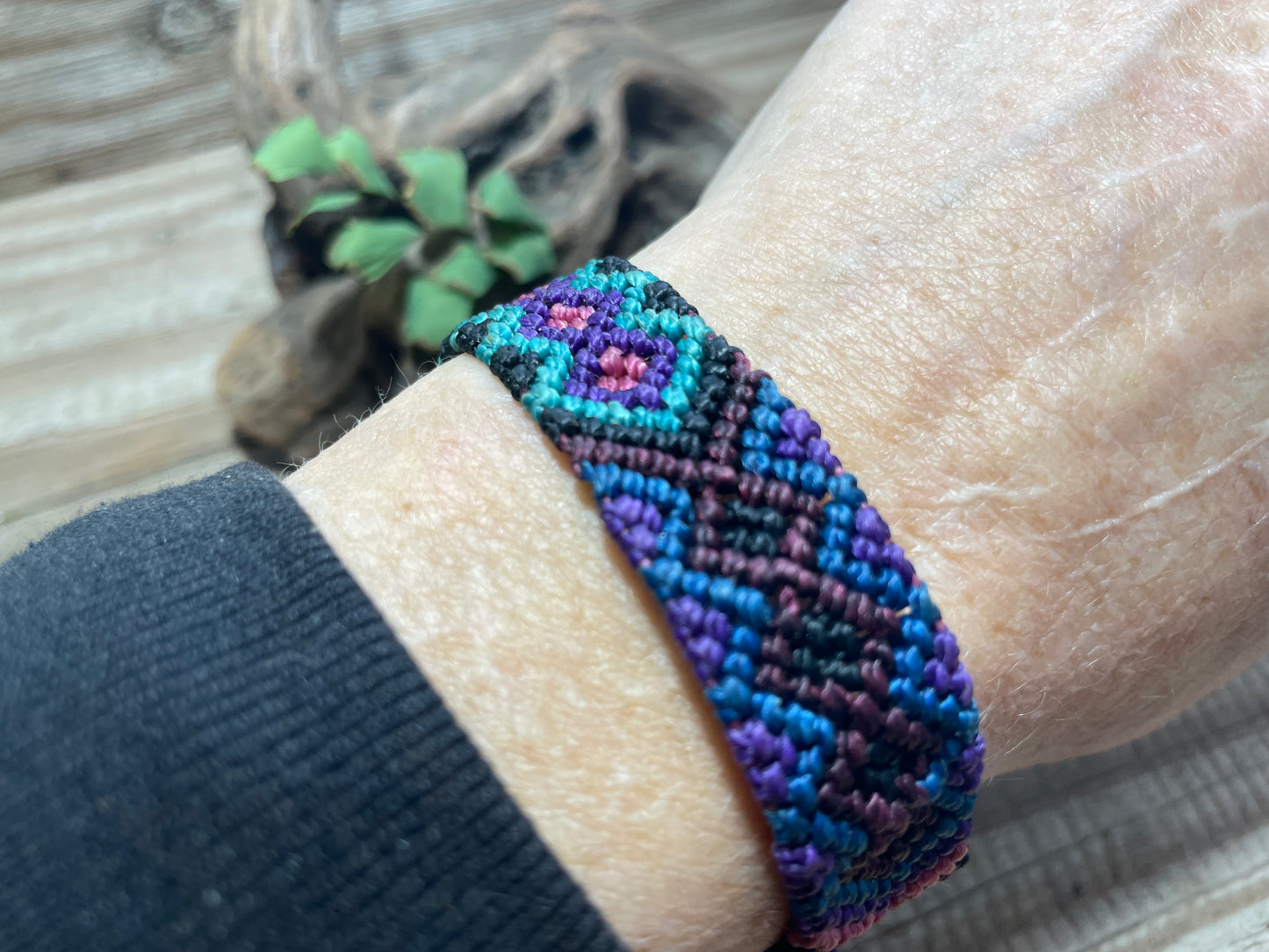 Classic Antigua Macrame Bracelet