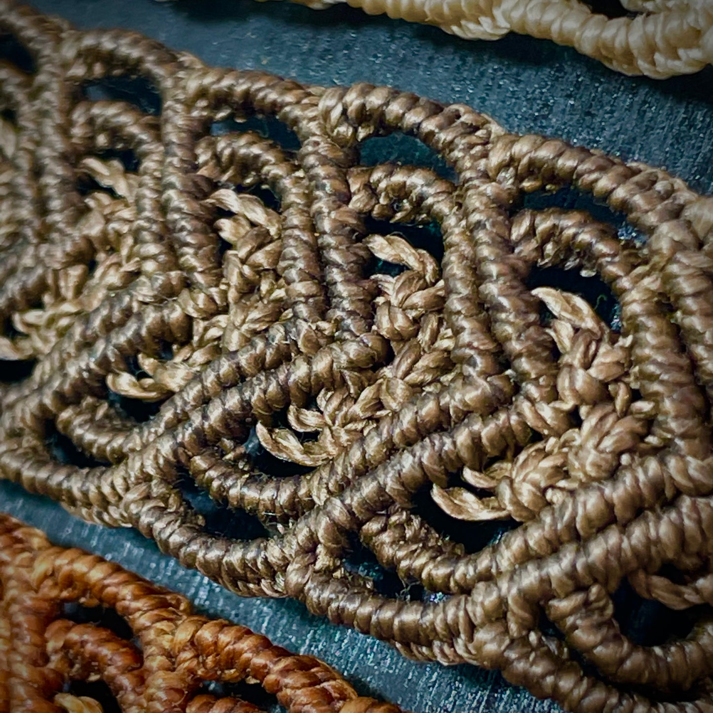 Macrame Corazon Heart Bracelet Adjustable