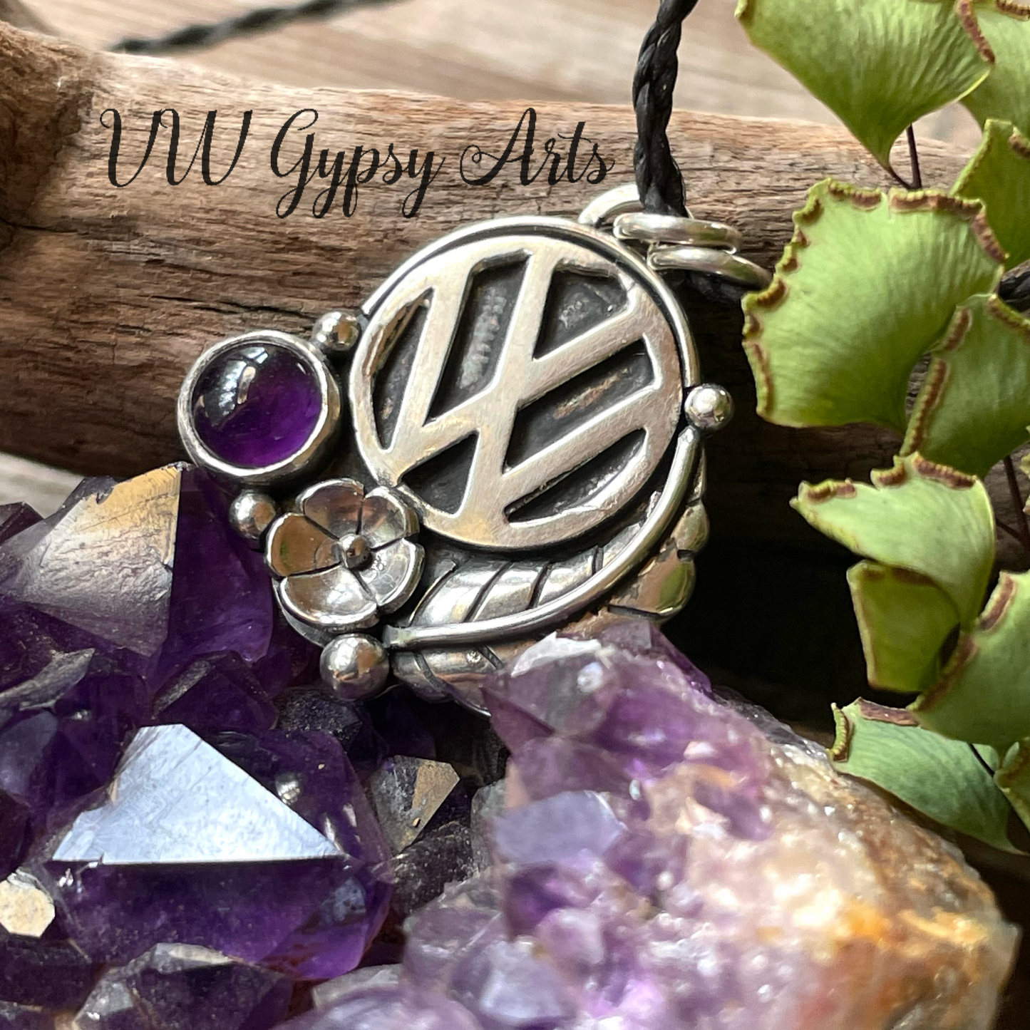 Vintage Logo Sterling Necklace