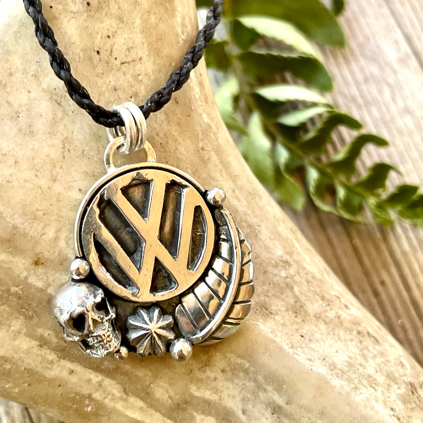 Vintage Logo Sterling Necklace