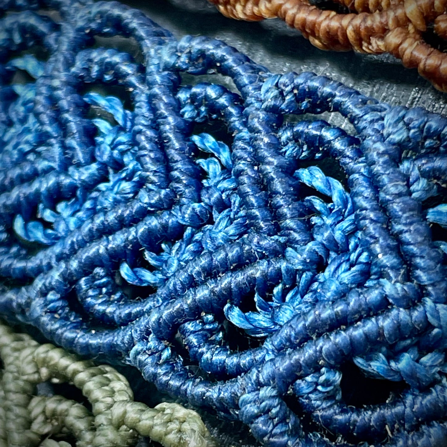 Macrame Corazon Heart Bracelet Adjustable