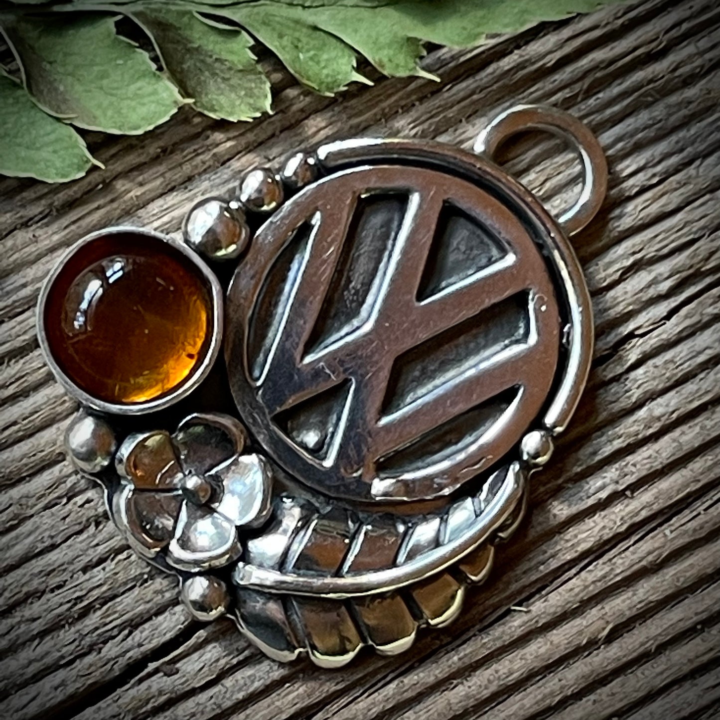 Vintage Logo Sterling Necklace