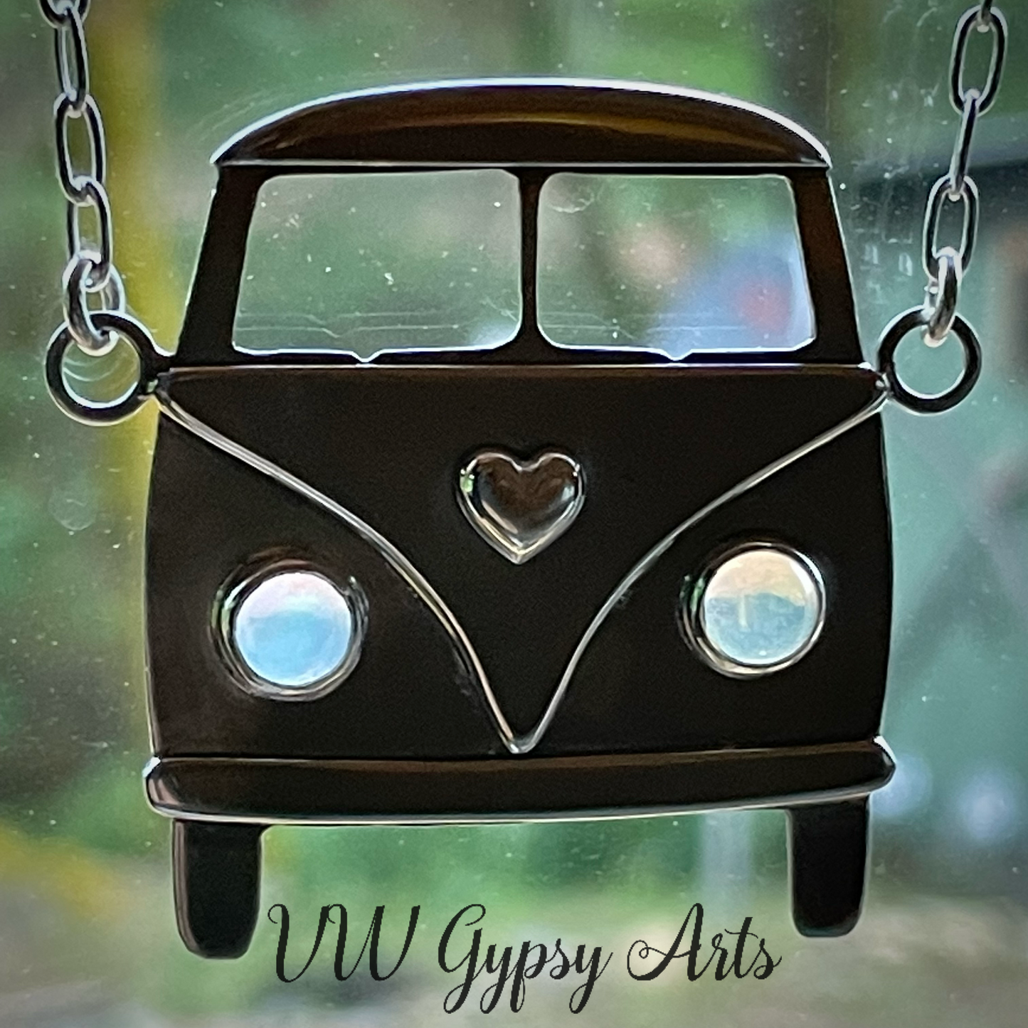 Love Bus Sterling Necklace