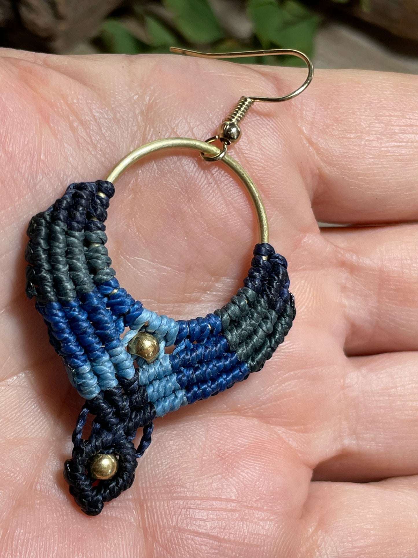 Multi Color Macramé Earrings Hypo