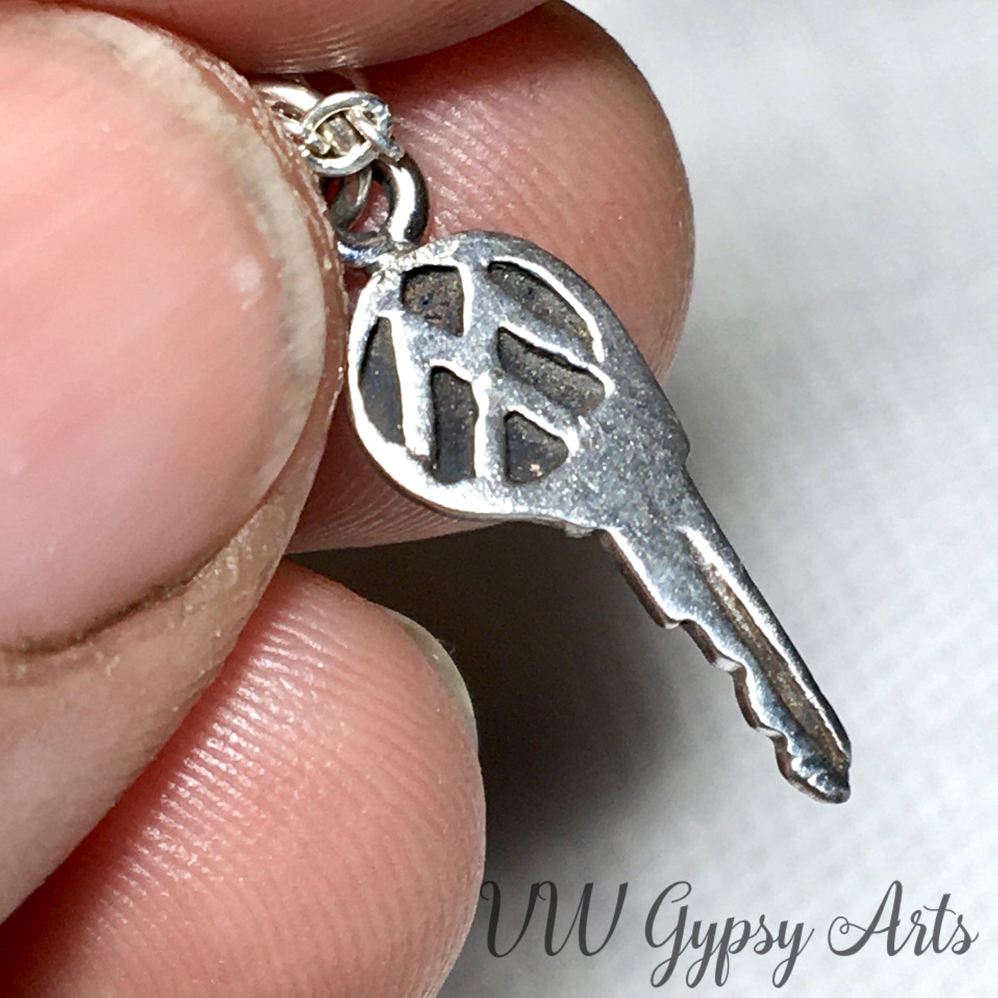 Keys to Freedom Sterling Earrings