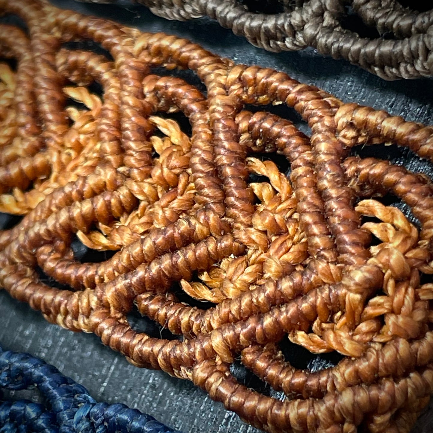 Macrame Corazon Heart Bracelet Adjustable