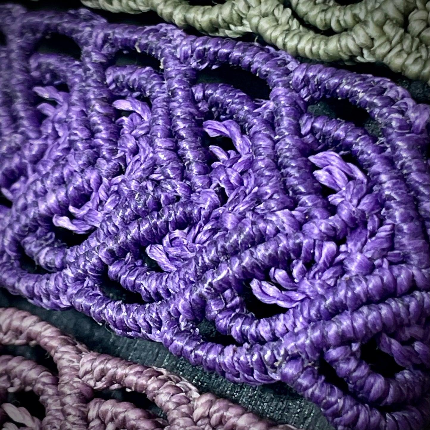 Macrame Corazon Heart Bracelet Adjustable