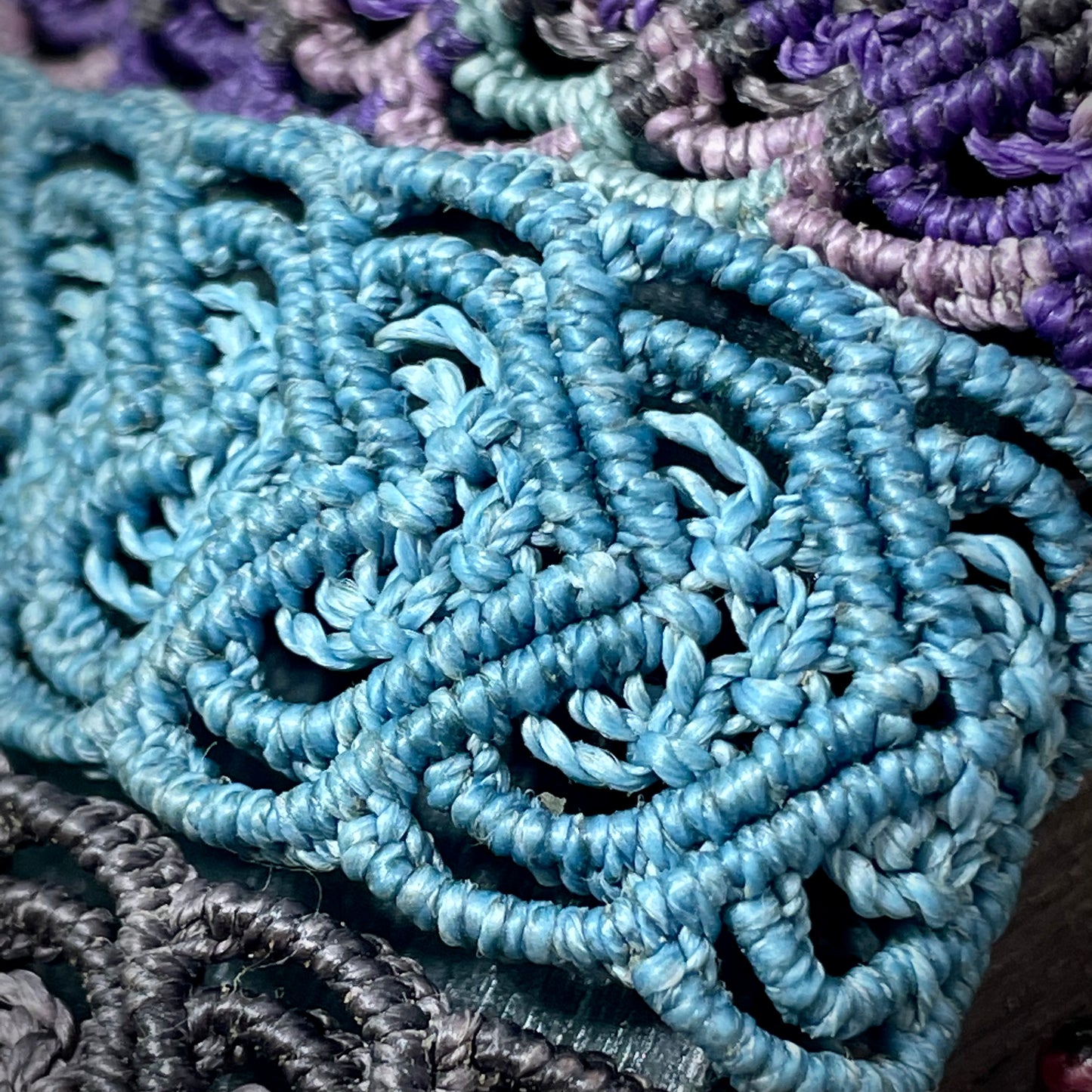 Macrame Corazon Heart Bracelet Adjustable