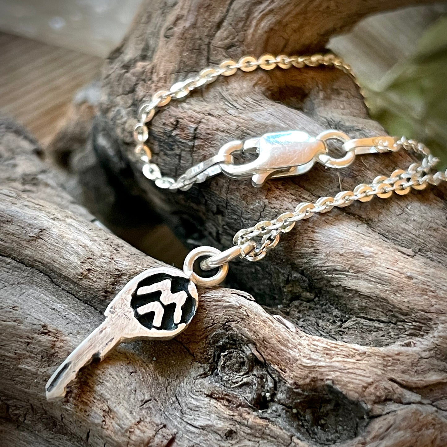 Keys to Freedom Sterling Necklace