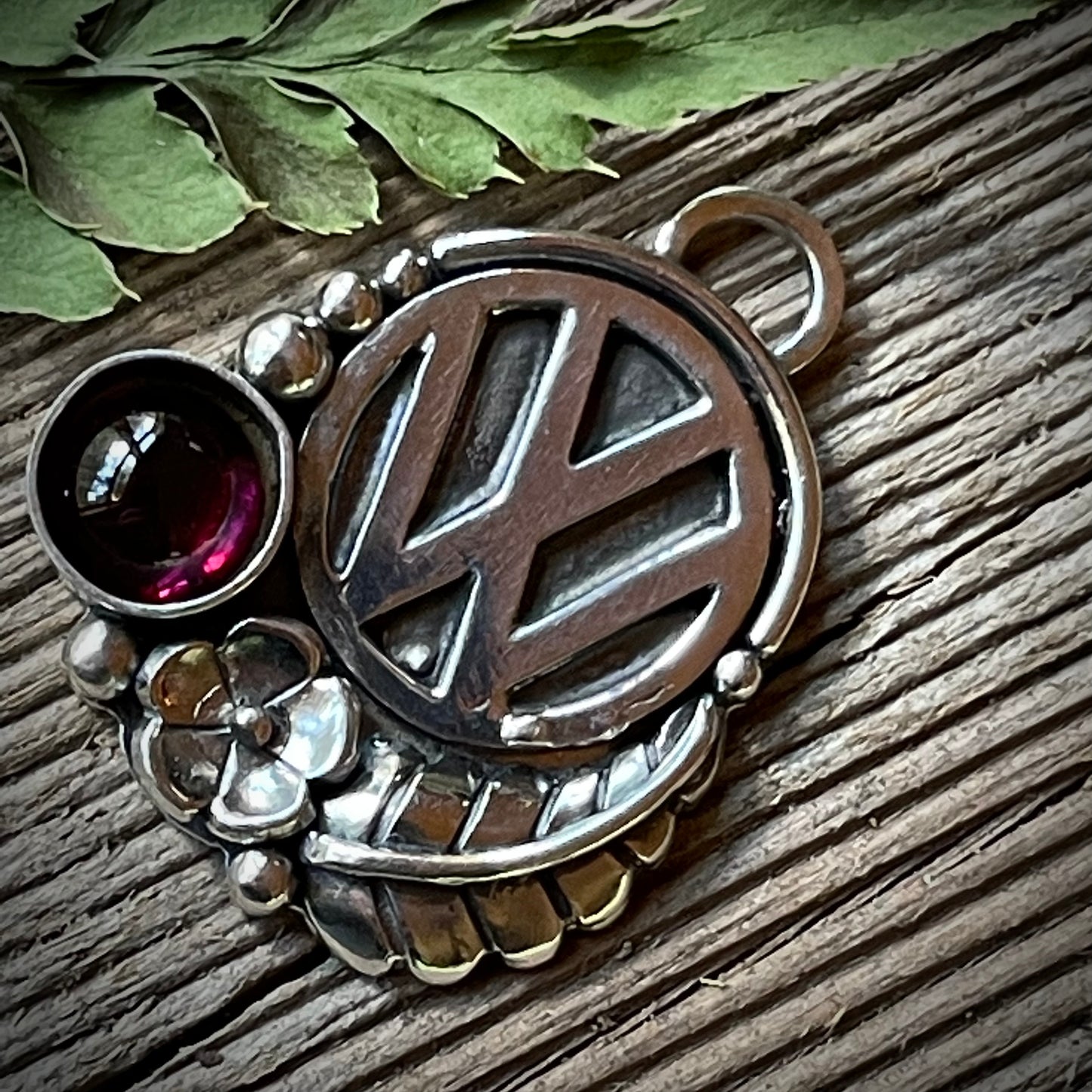 Vintage Logo Sterling Necklace