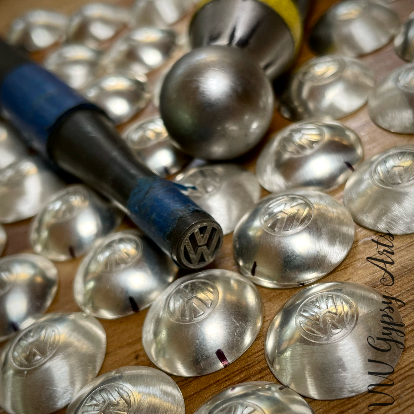 Classic Hub Cap Sterling Necklace