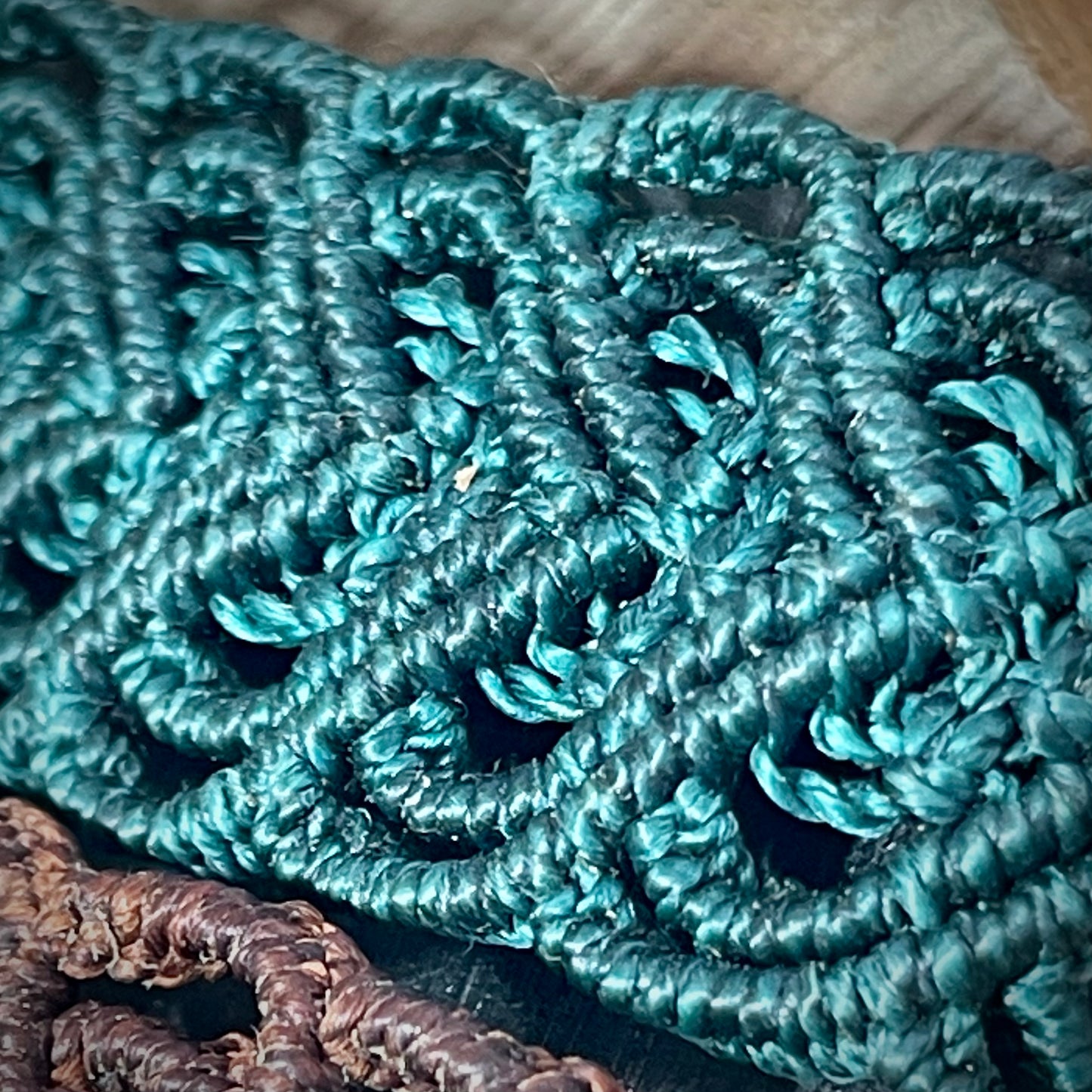 Macrame Corazon Heart Bracelet Adjustable