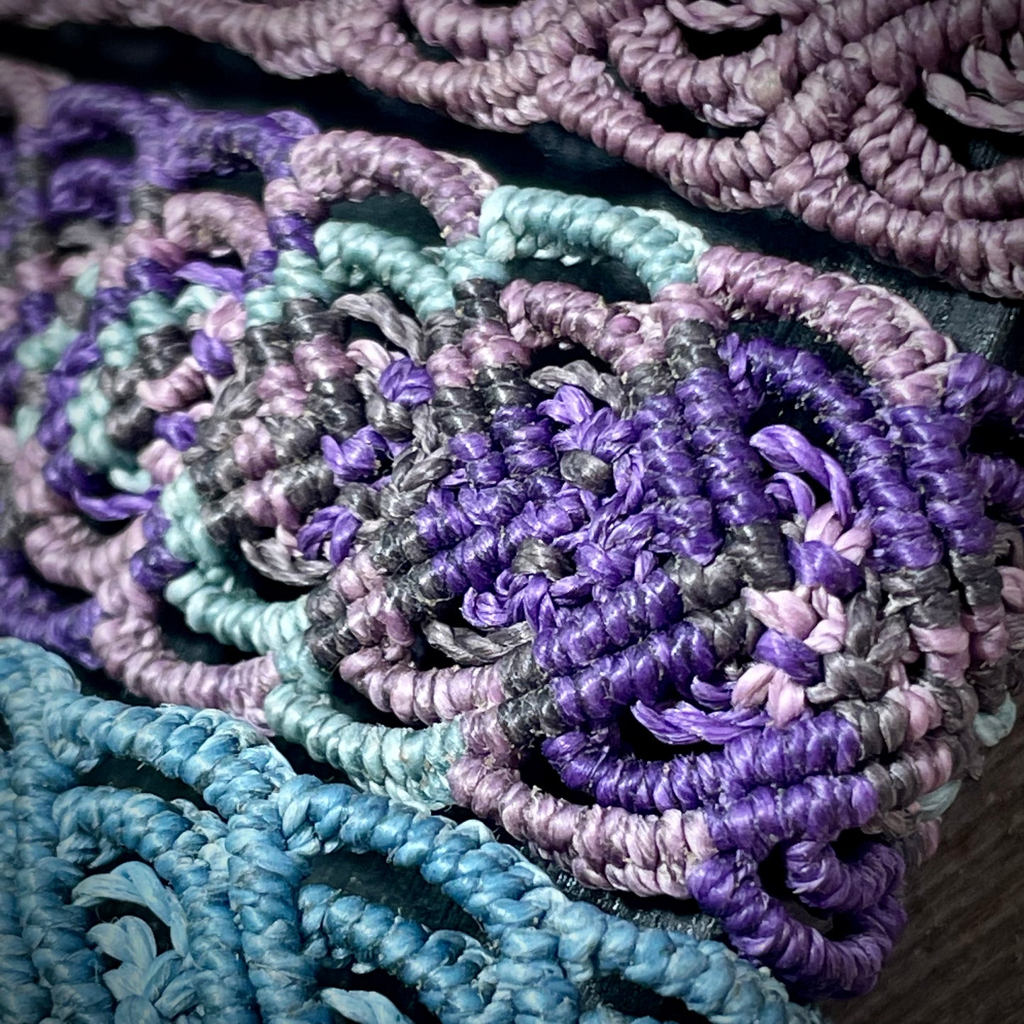 Macrame Corazon Heart Bracelet Adjustable