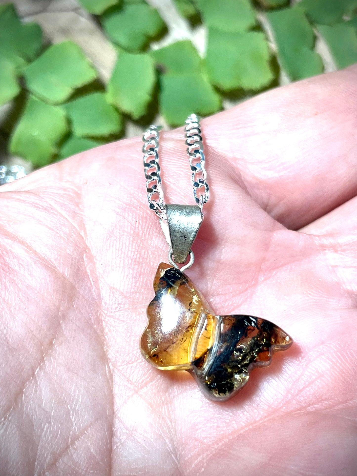 Amber Emblem Necklace
