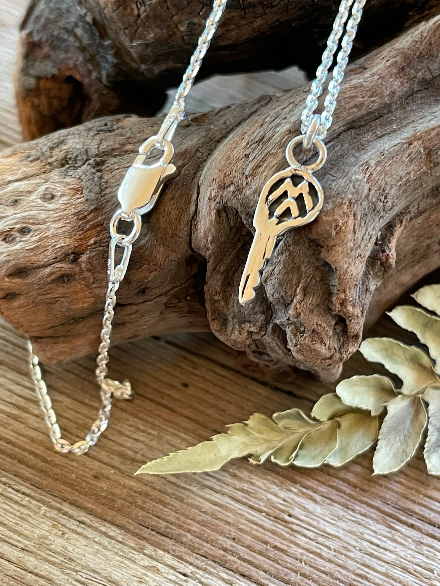 Keys to Freedom Sterling Necklace