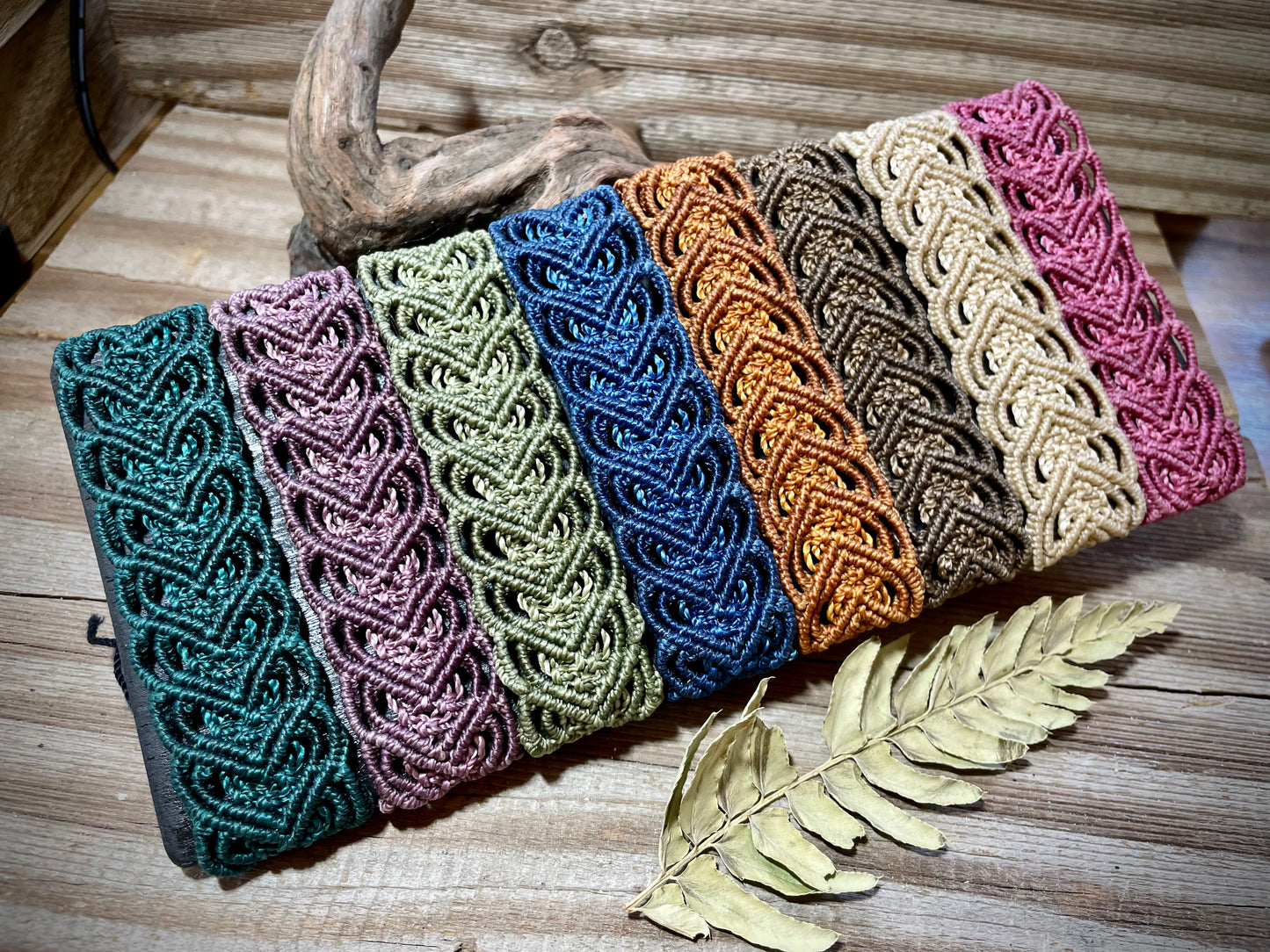 Macrame Corazon Heart Bracelet Adjustable