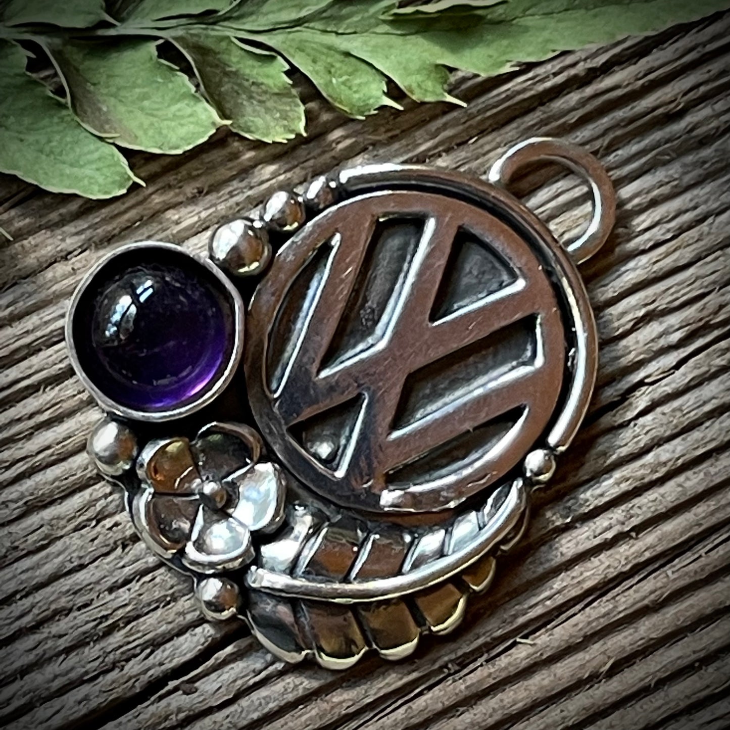 Vintage Logo Sterling Necklace