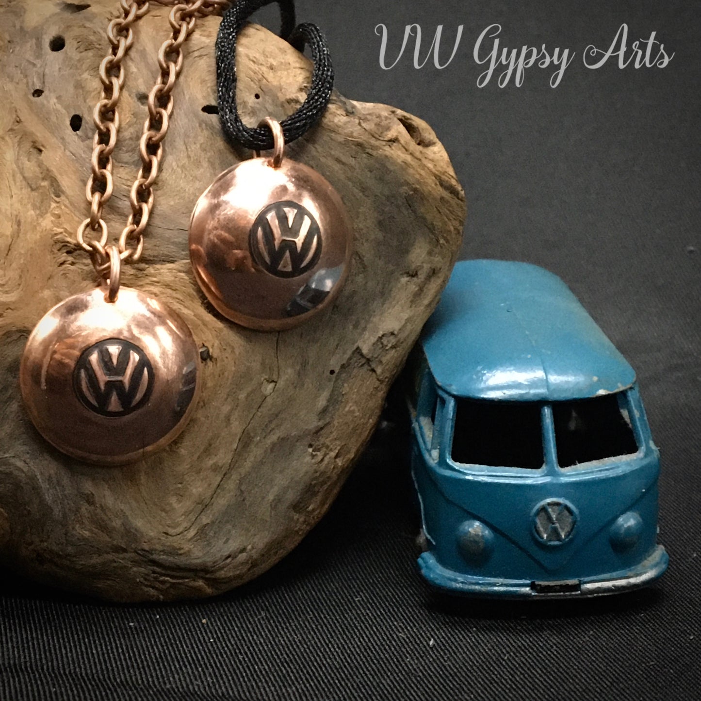 Classic Hub Cap Copper Necklace