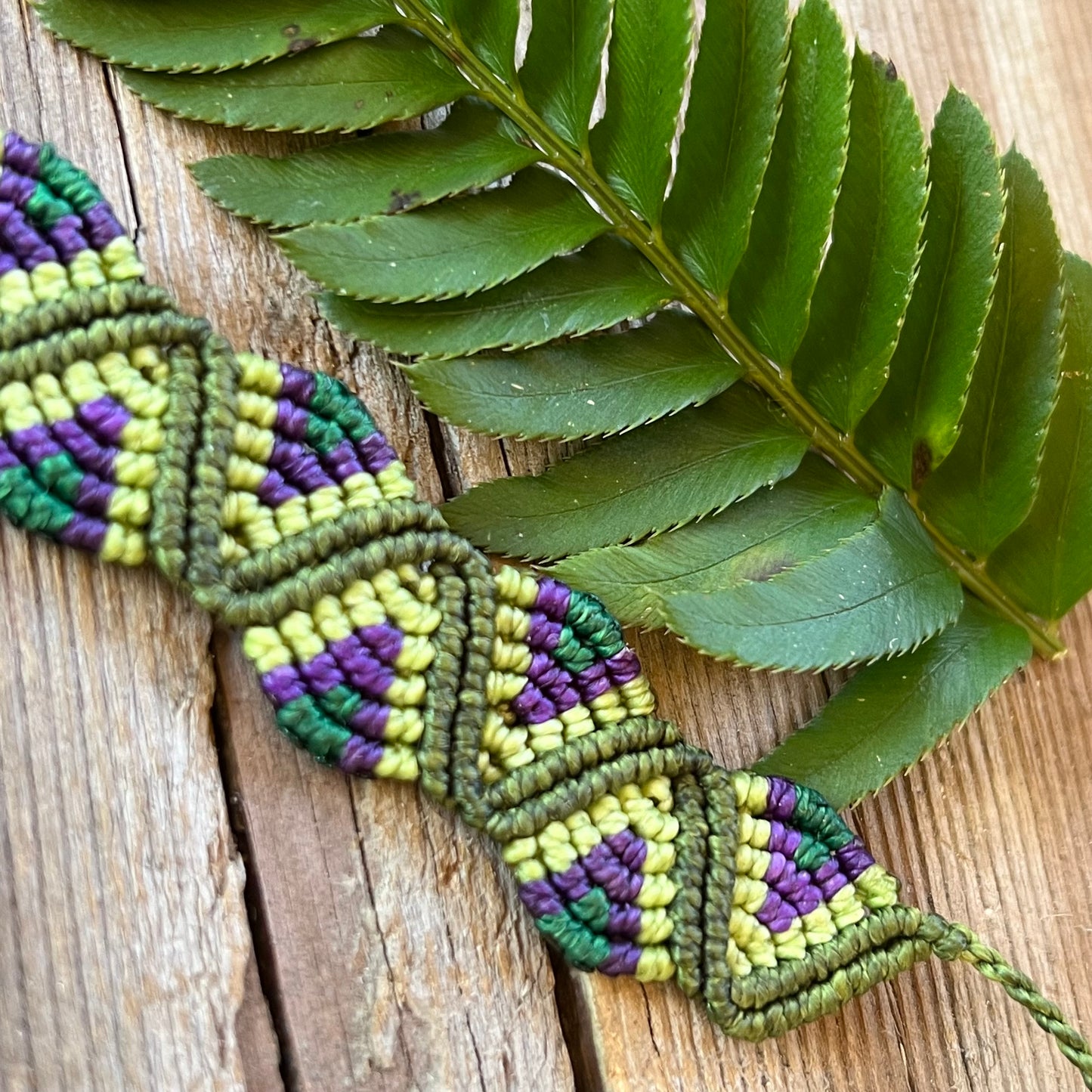 Good Vibes Macrame Bracelet