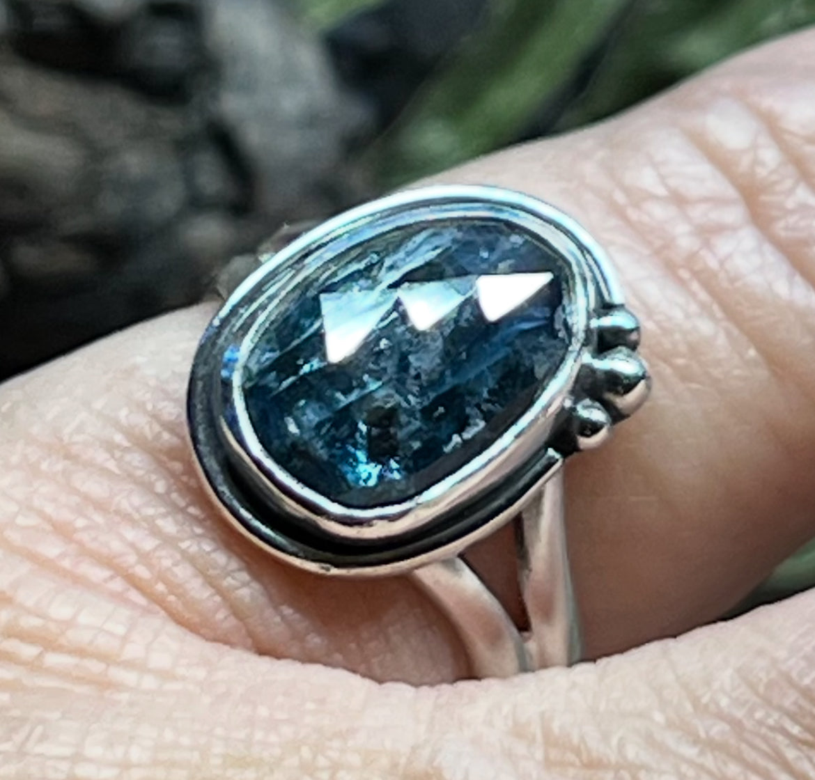 Kyanite Sterling Silver Rings 925