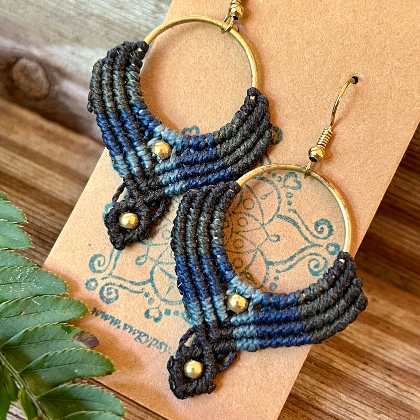 Multi Color Macramé Earrings Hypo