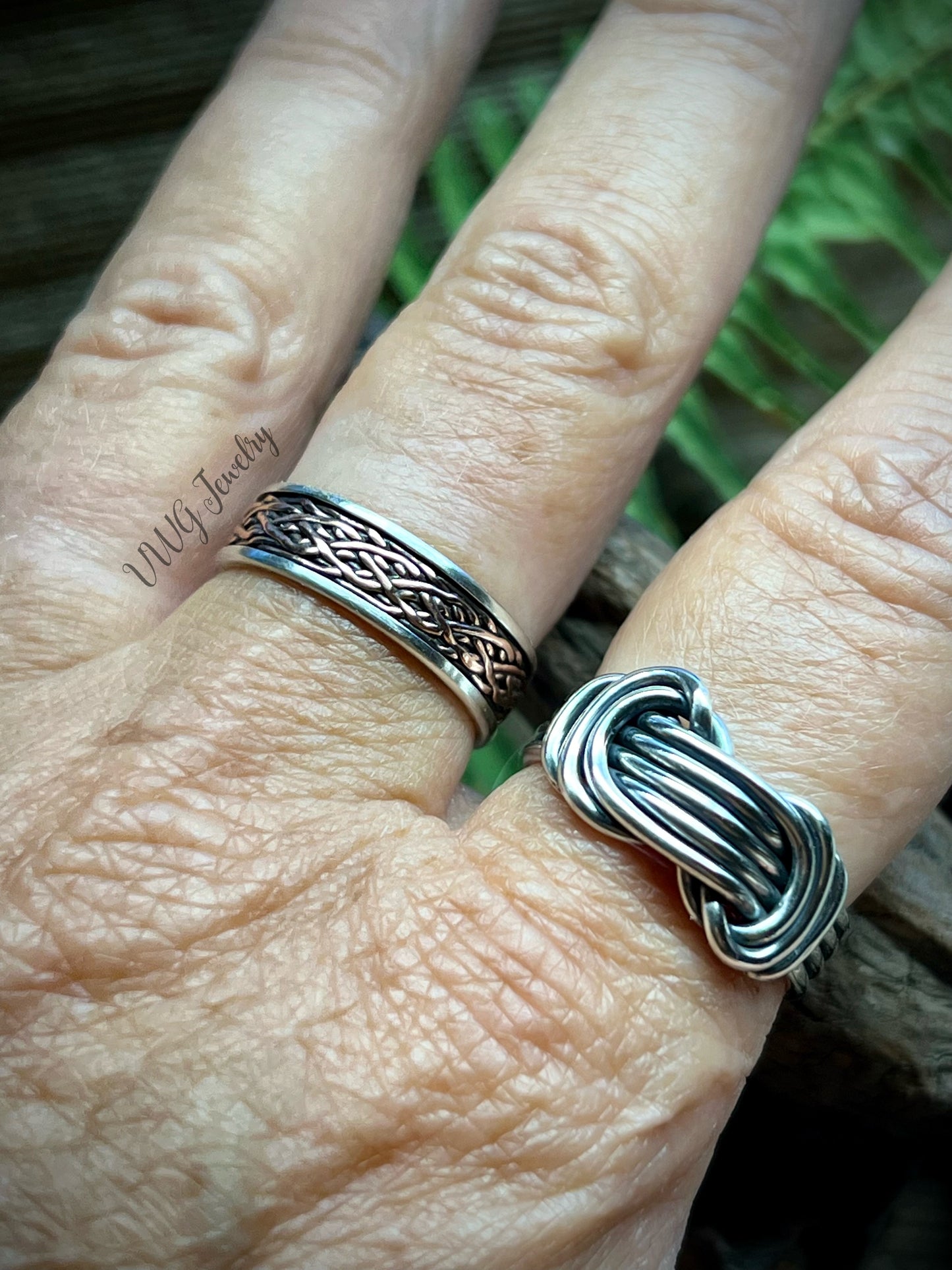 Gypsy Braid Sterling Silver Ring