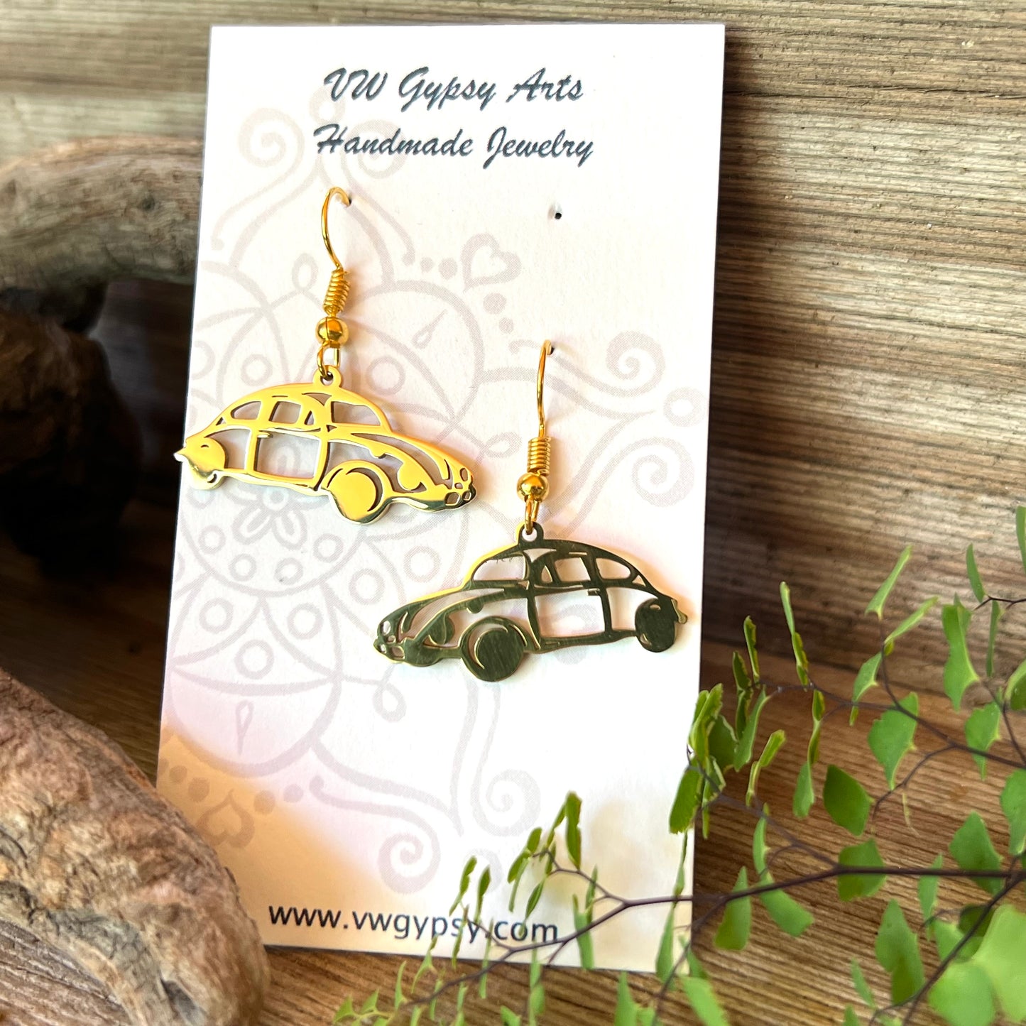 Stainless Bug Earrings