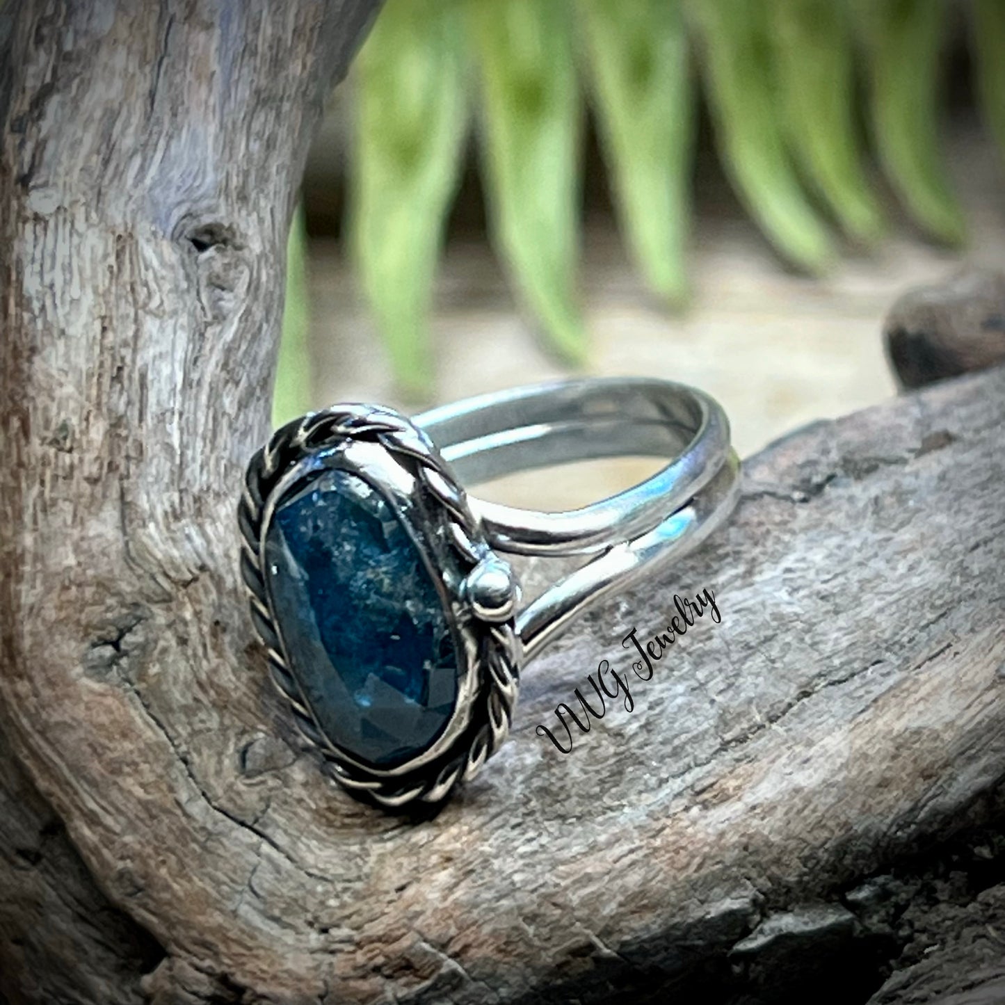 Kyanite Sterling Silver Rings 925