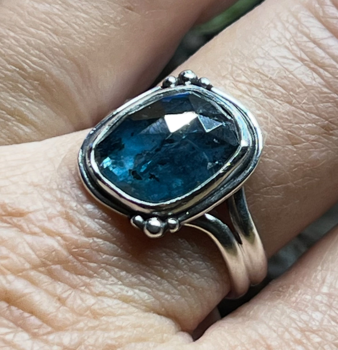 Kyanite Sterling Silver Rings 925