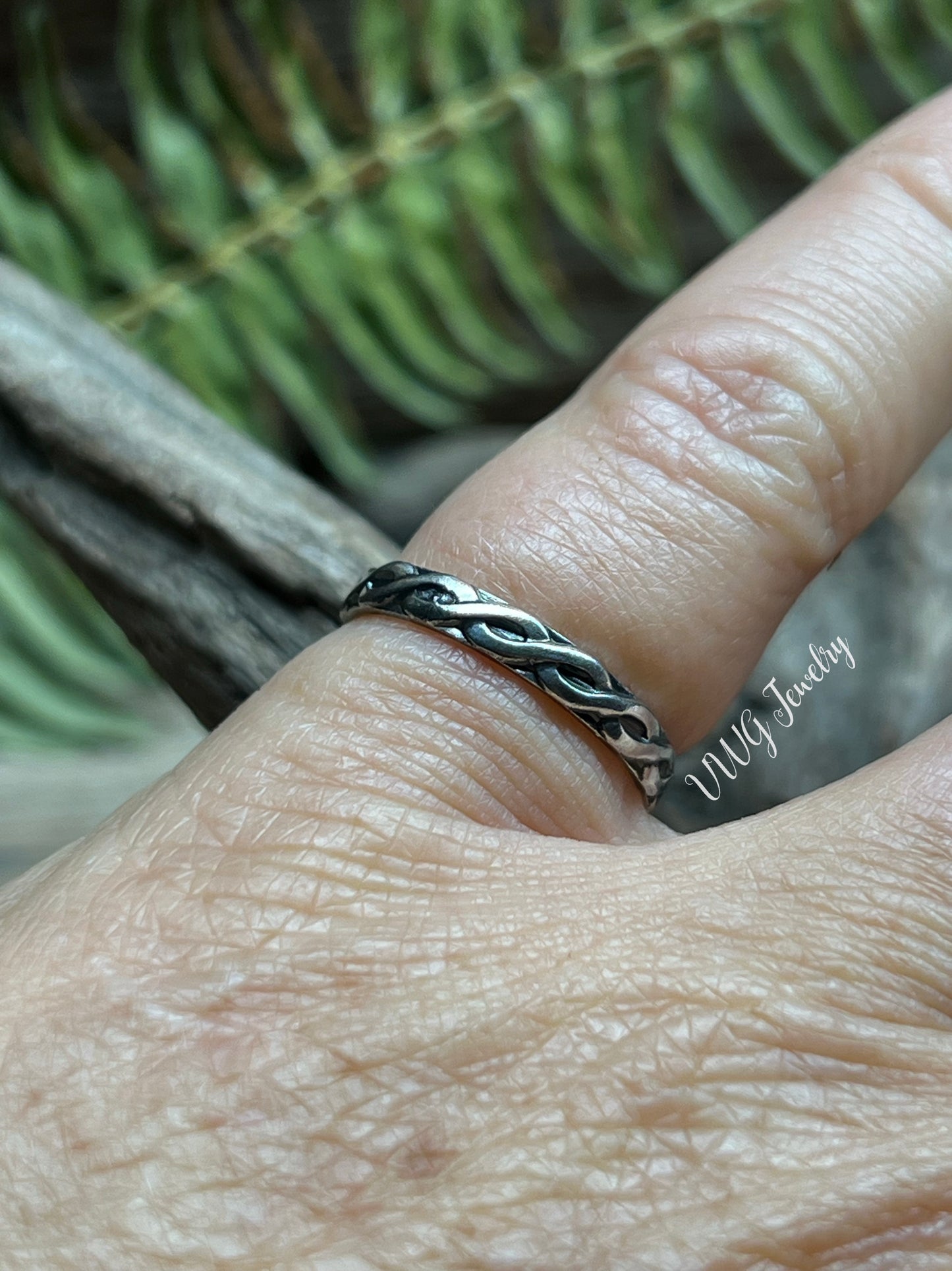 Sterling Silver Twist Ring