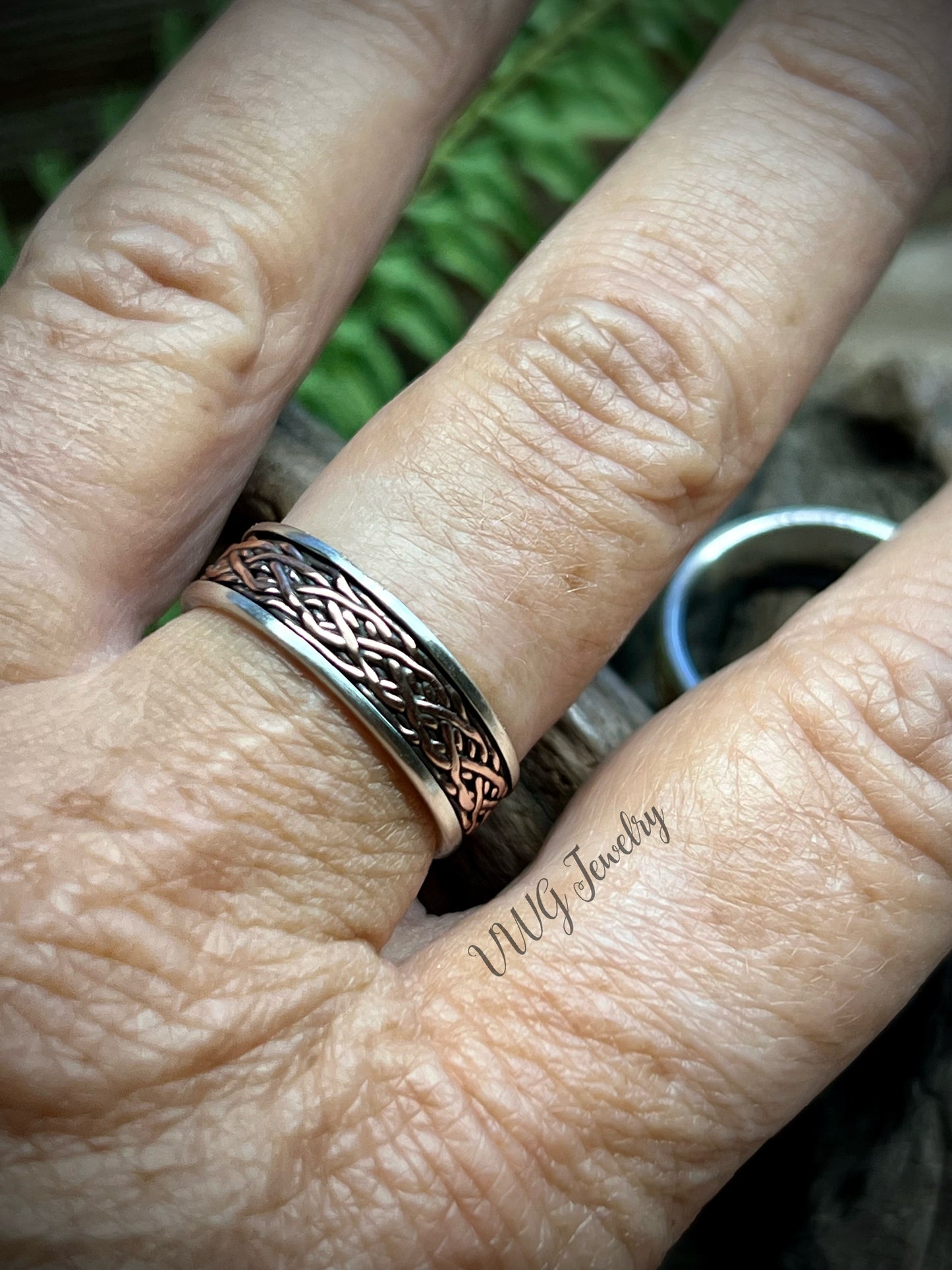 Gypsy Braid Sterling Silver Ring